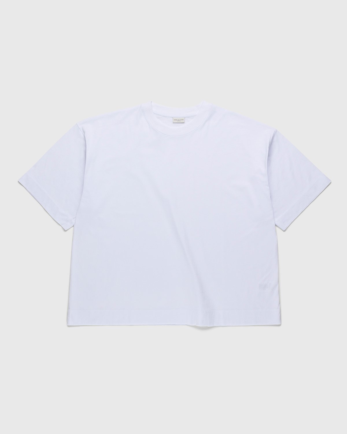 Dries van Noten - Hen Oversized T-Shirt White - Clothing - White - Image 2