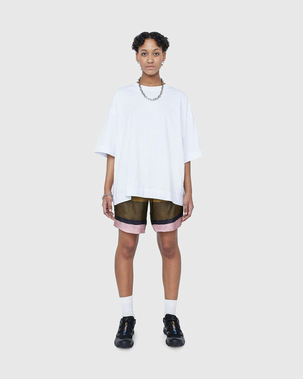 Dries van Noten - Hen Oversized T-Shirt White - Clothing - White - Image 5