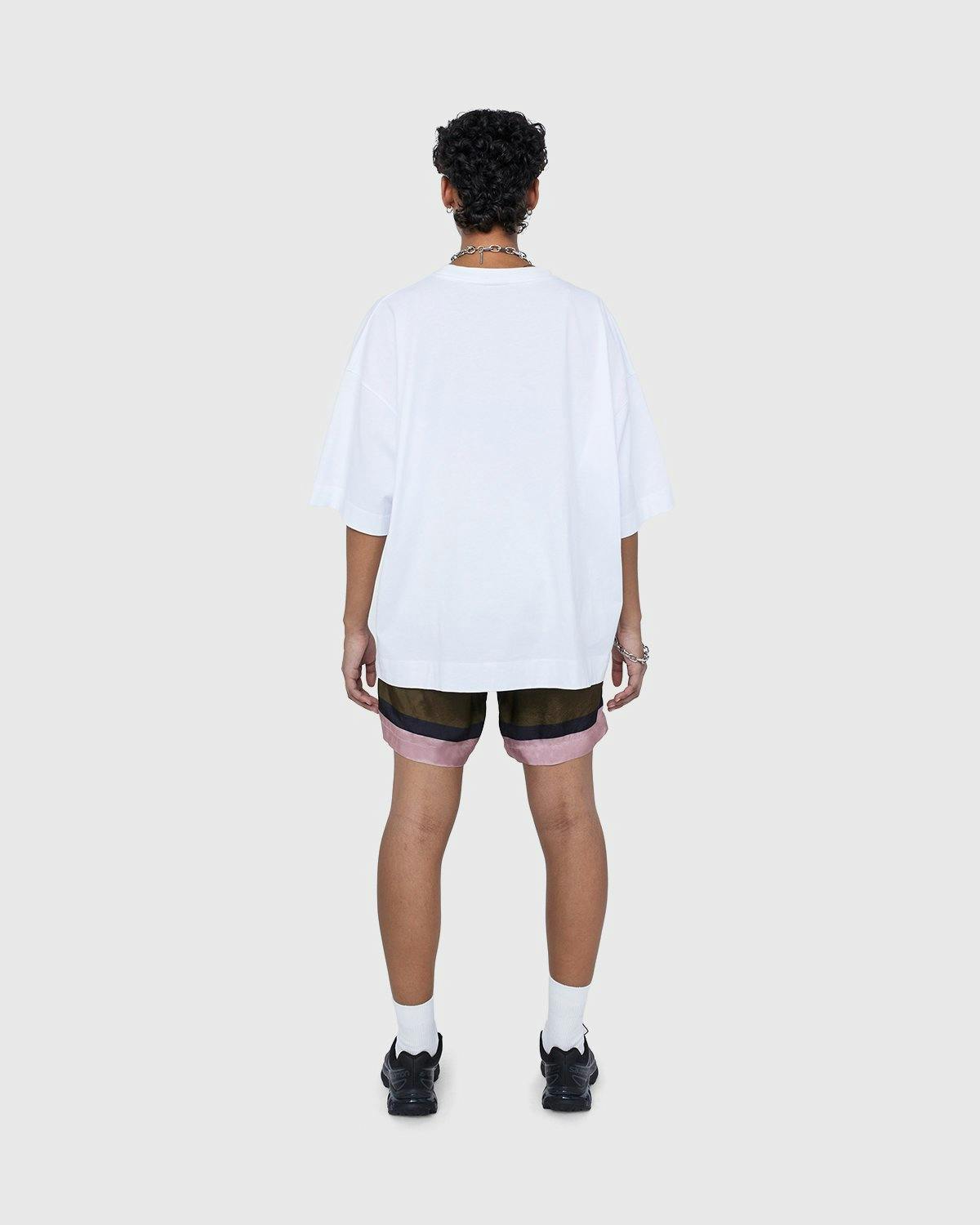 Dries van Noten - Hen Oversized T-Shirt White - Clothing - White - Image 6