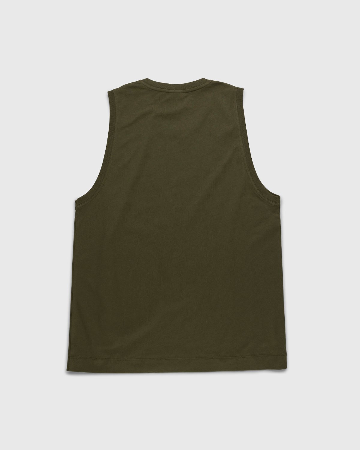 Dries van Noten - Heneta Cotton Tank Top Khaki - Clothing - Green - Image 2