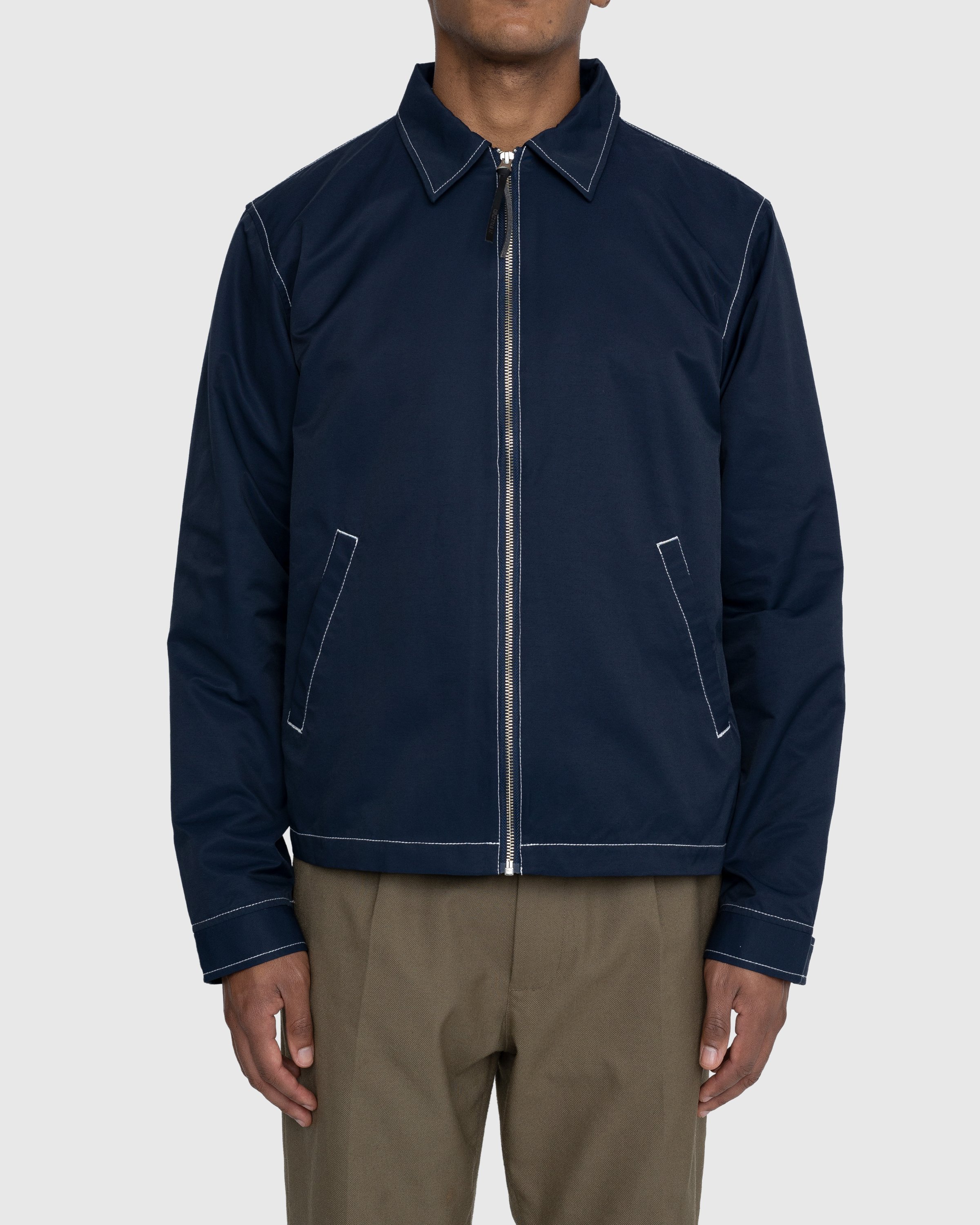 Highsnobiety - Brushed Nylon Jacket Navy - Clothing - Blue - Image 2