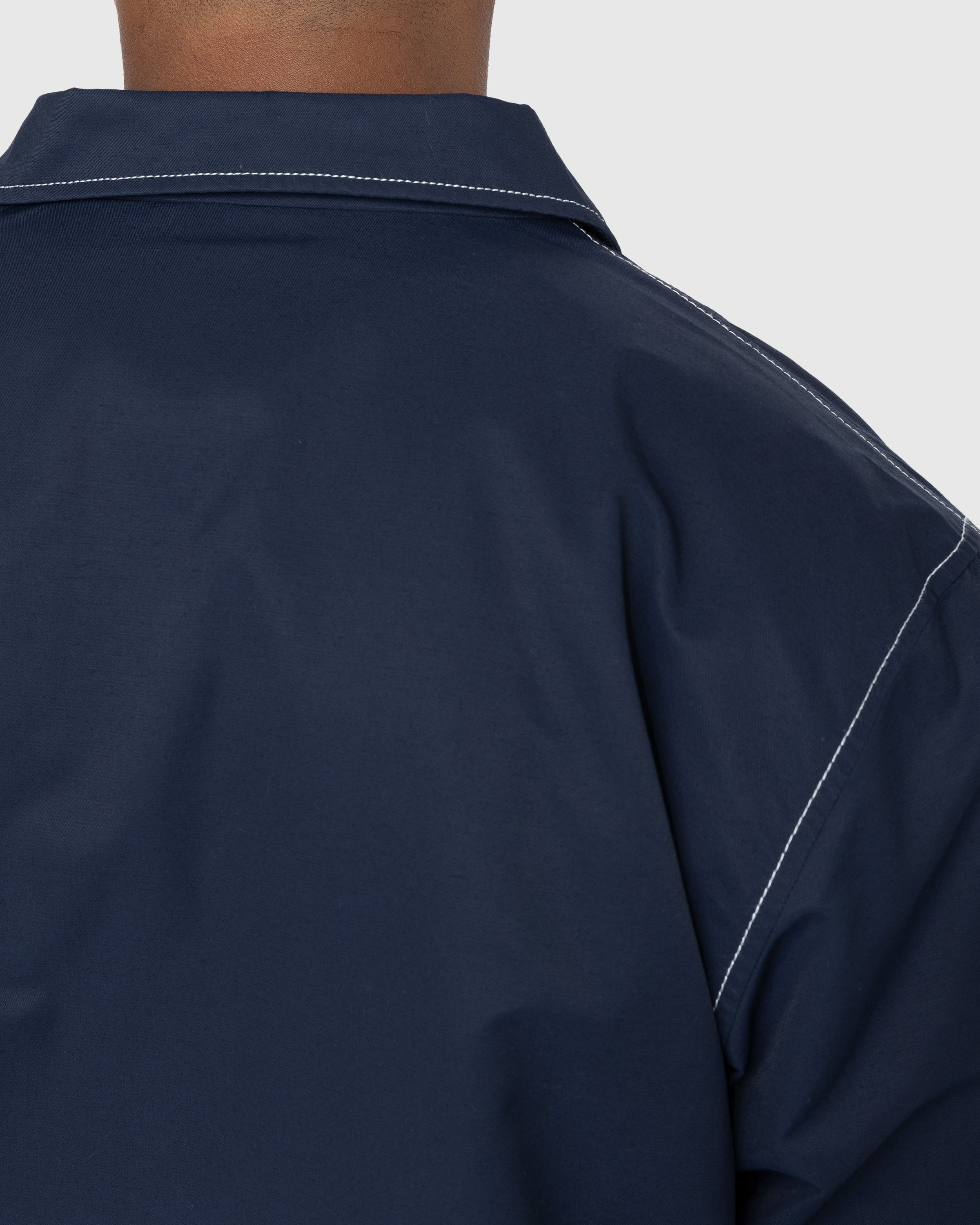 Highsnobiety - Brushed Nylon Jacket Navy - Clothing - Blue - Image 5