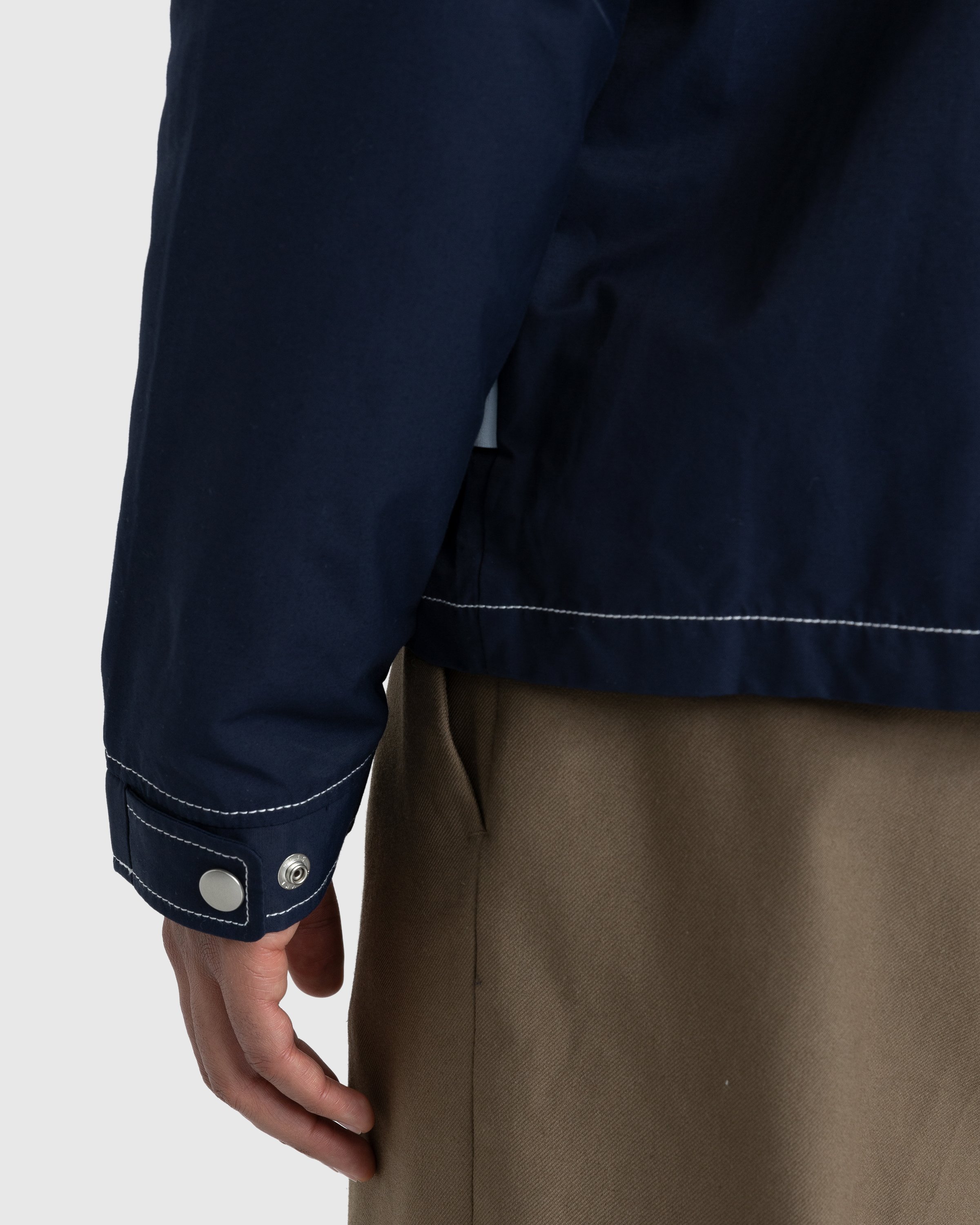 Highsnobiety - Brushed Nylon Jacket Navy - Clothing - Blue - Image 6