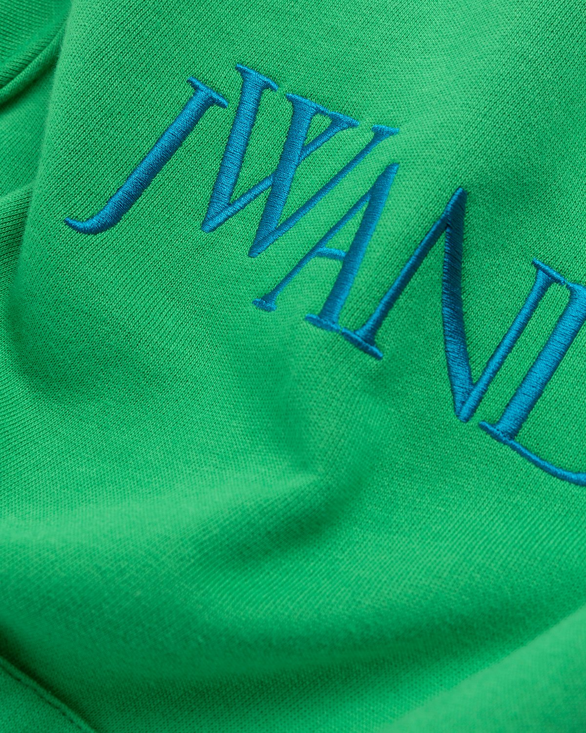 J.W. Anderson - Classic Logo Hoodie Green - Clothing - Green - Image 4