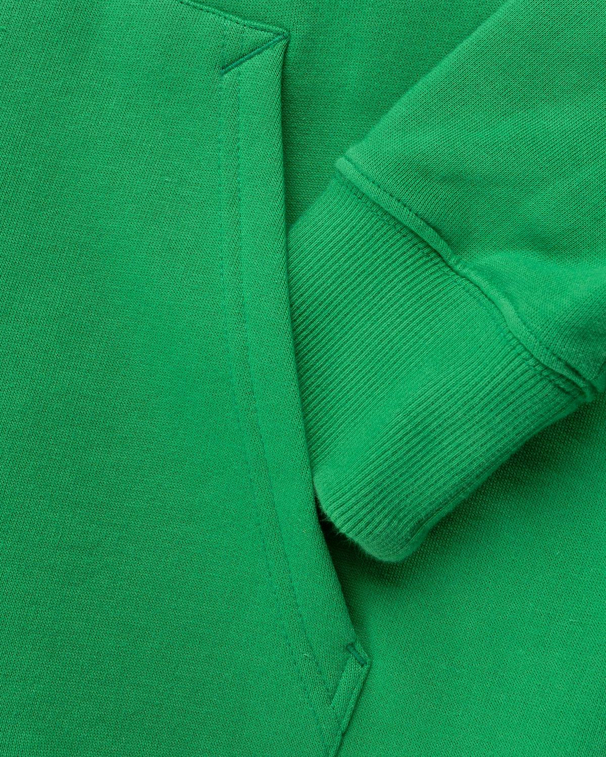 J.W. Anderson - Classic Logo Hoodie Green - Clothing - Green - Image 5