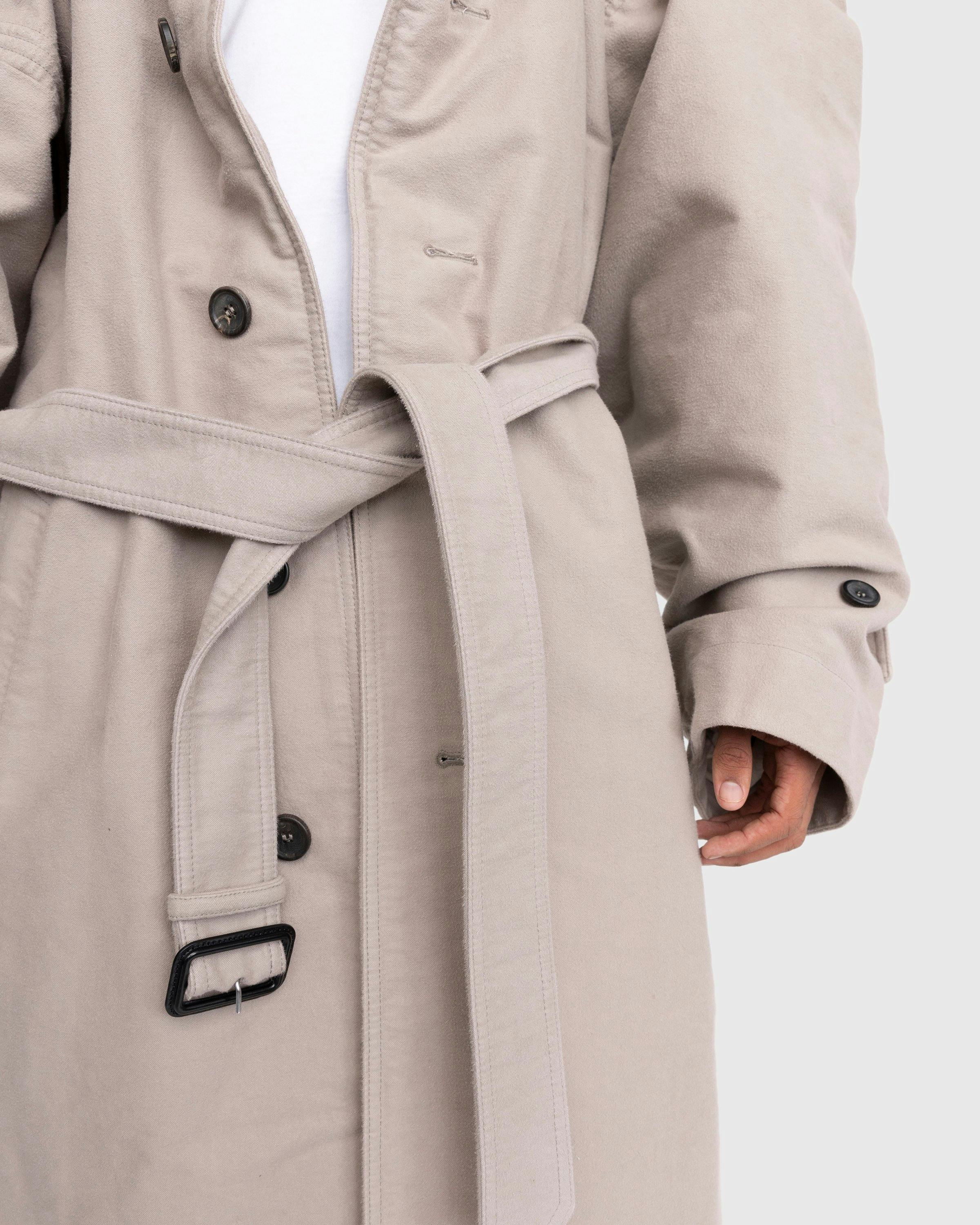Y/Project - Wire Maxi Trench Coat Brown - Clothing - Brown - Image 8