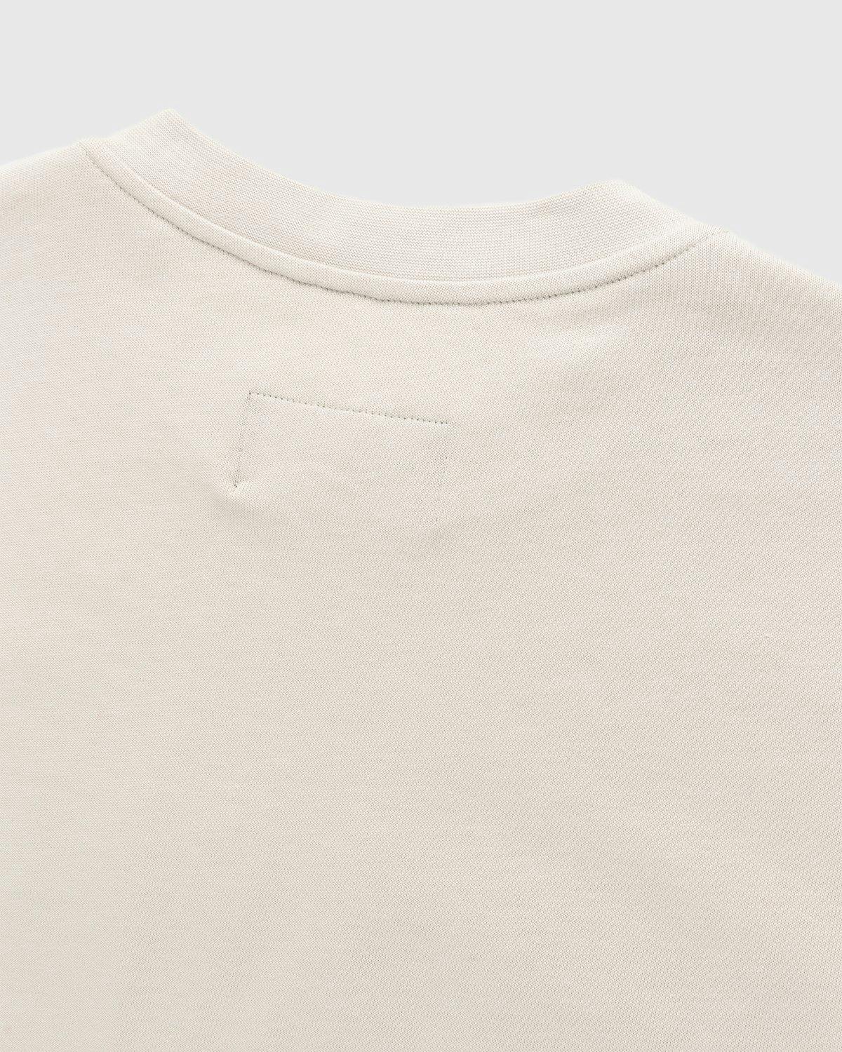 A-Cold-Wall* - Gradient Logo T-Shirt Bone - Clothing - White - Image 3