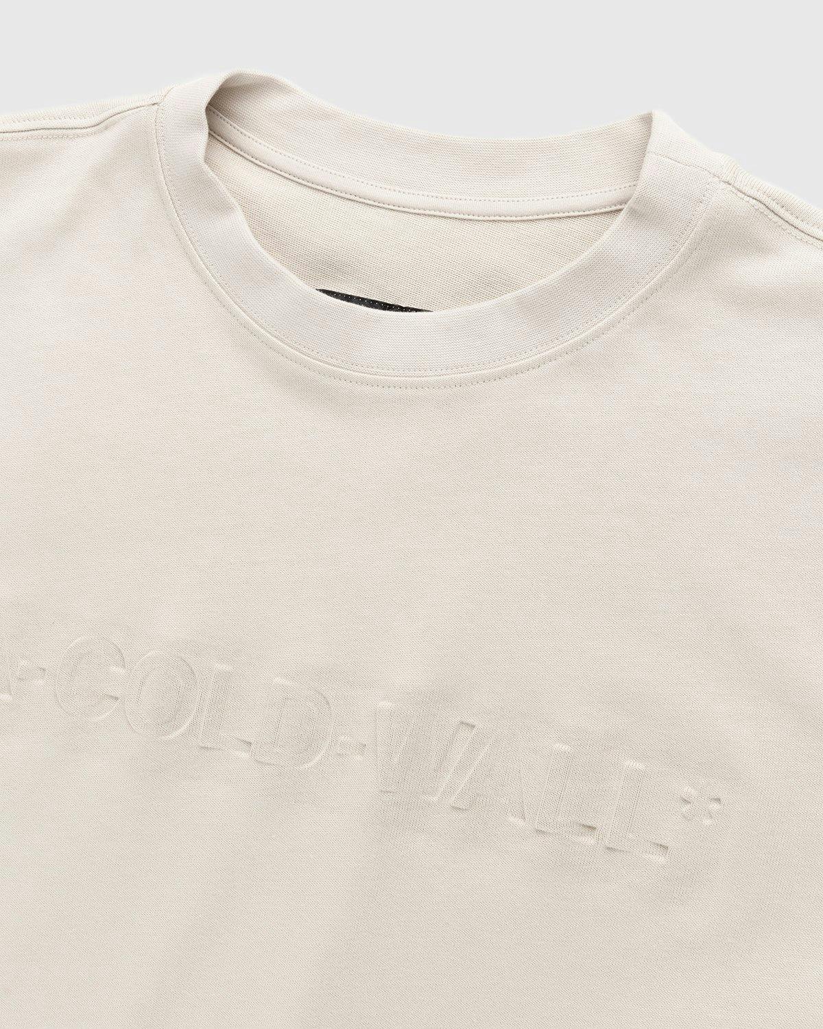 A-Cold-Wall* - Gradient Logo T-Shirt Bone - Clothing - White - Image 4