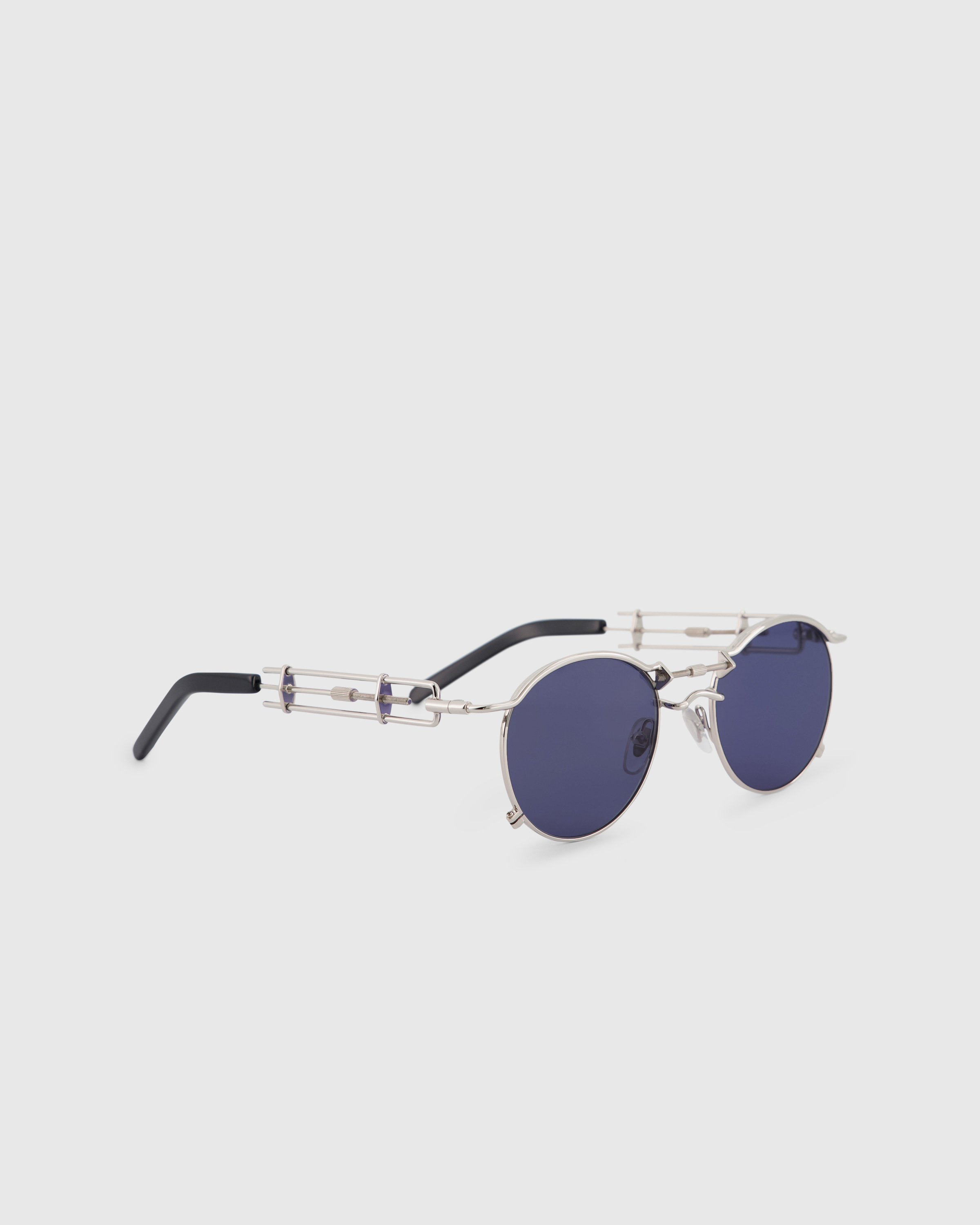 Jean Paul Gaultier x Burna Boy - 56-0174 Pas De Vis Sunglasses Silver - Accessories - Silver - Image 2