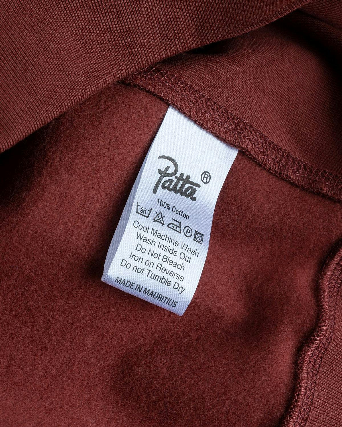 Patta - Basic Hoodie Brown - Clothing - Brown - Image 5