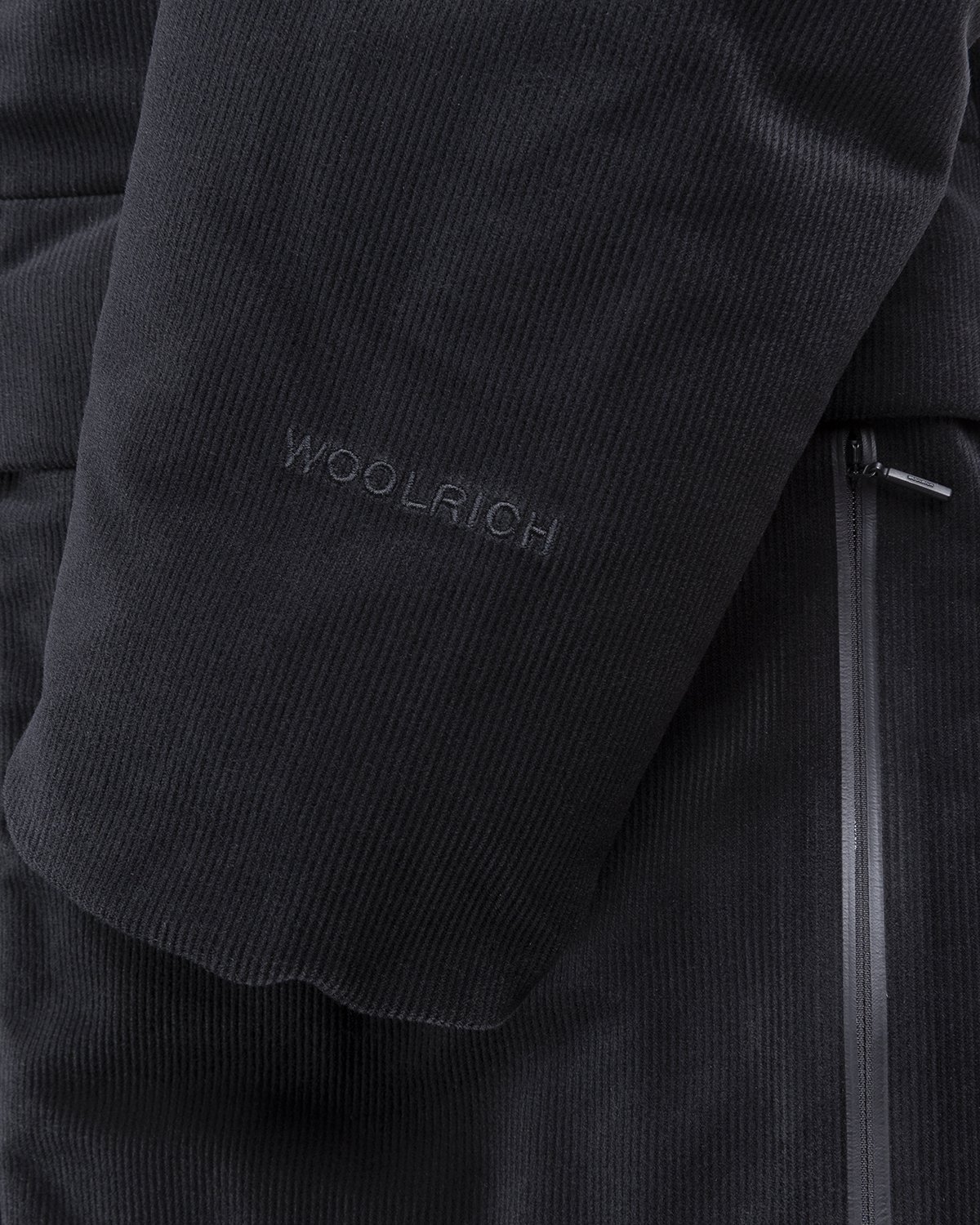 Woolrich - GORE-TEX Corduroy Puffy Down Parka Black - Clothing - Black - Image 5