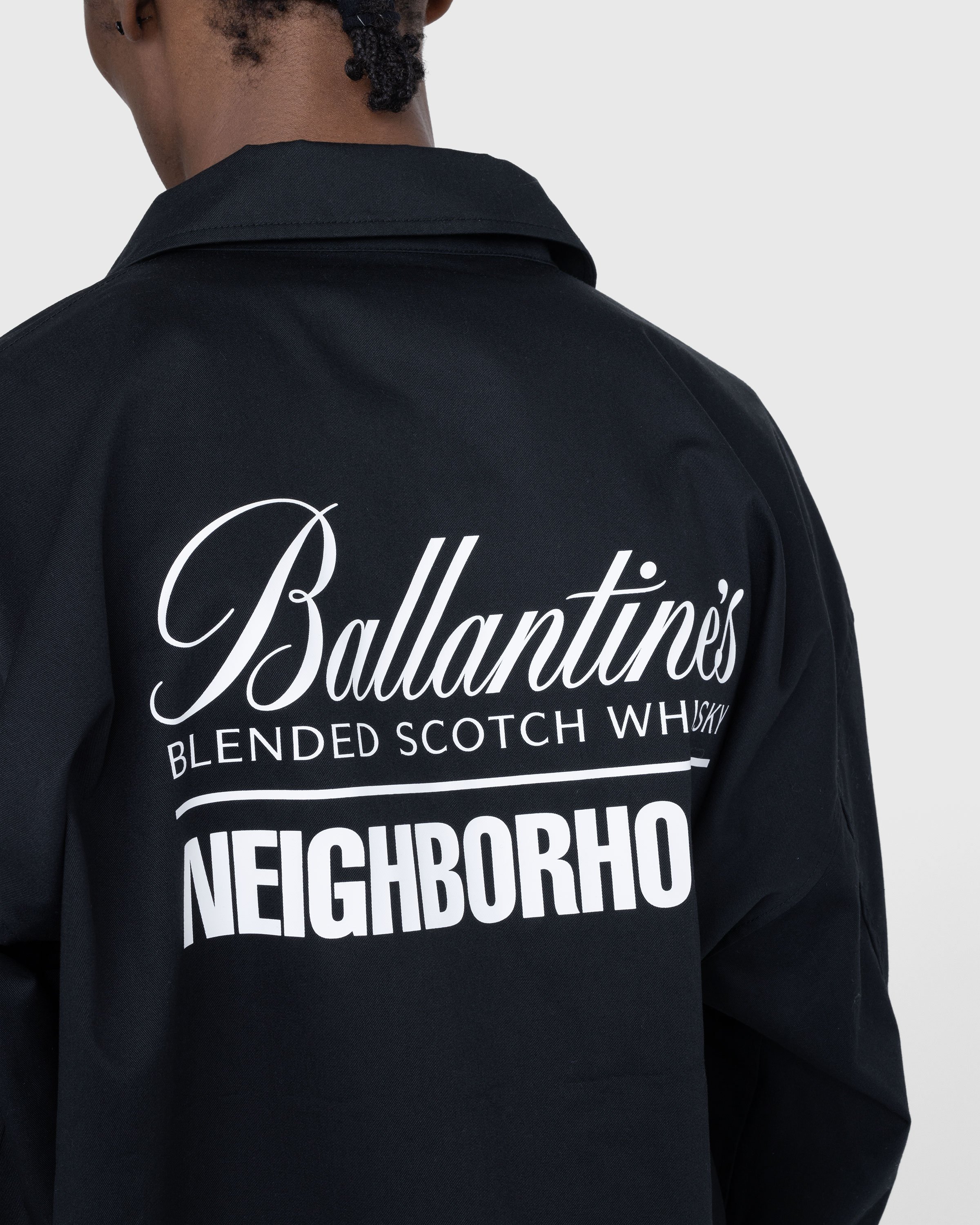Ballantine's x NEIGHBORHOOD. - Zip Work Jacket Black - Clothing - Black - Image 6