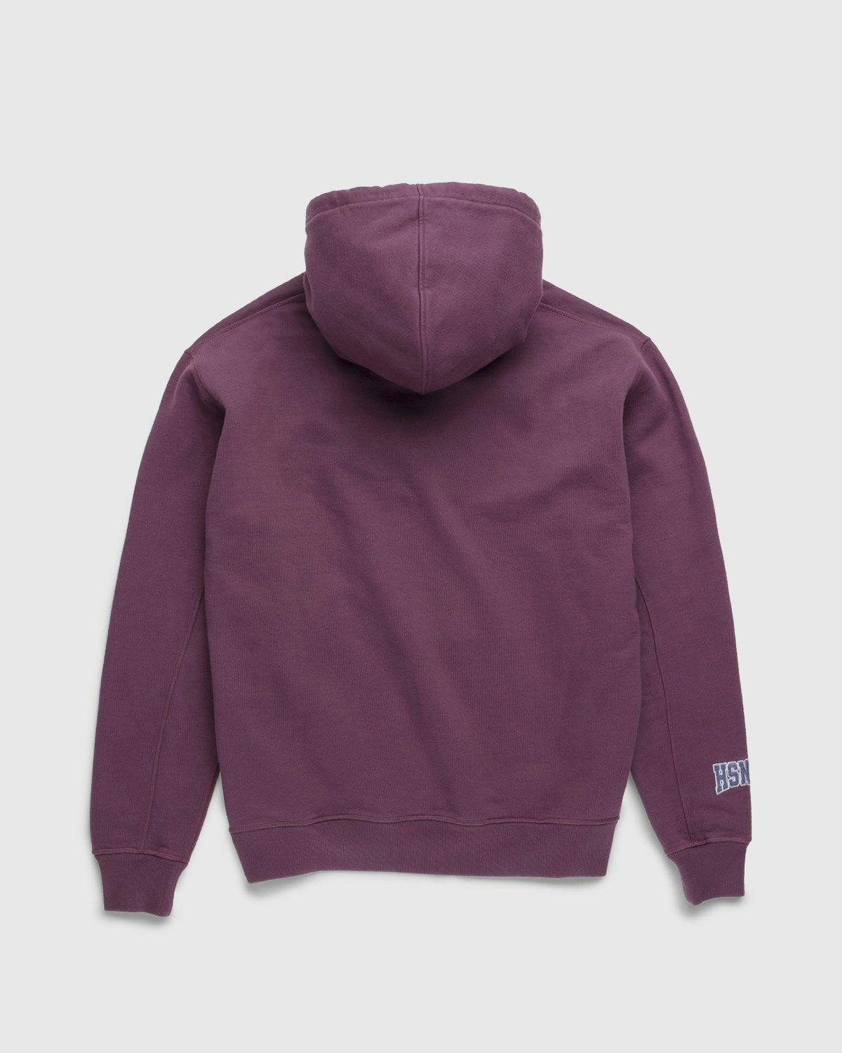 Highsnobiety - Collegiate Hoodie Purple - Clothing - Purple - Image 2