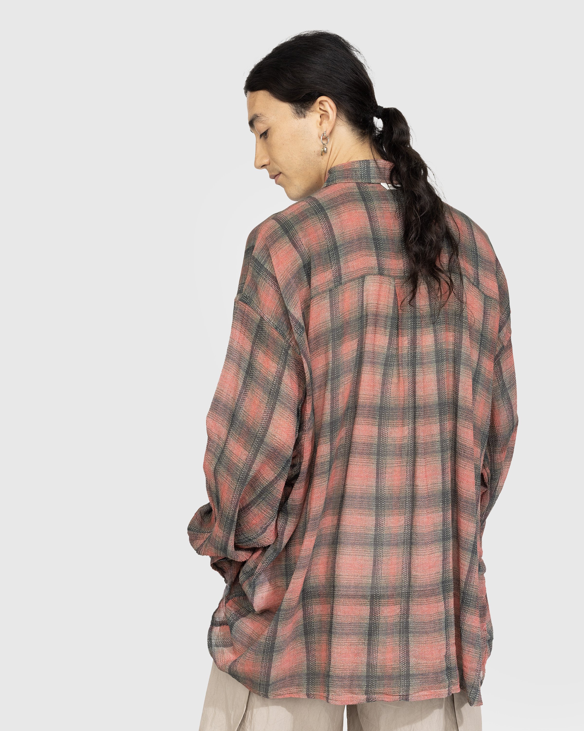 Our Legacy - Borrowed Shirt Big Lumbercheck Print - Clothing - Multi - Image 3