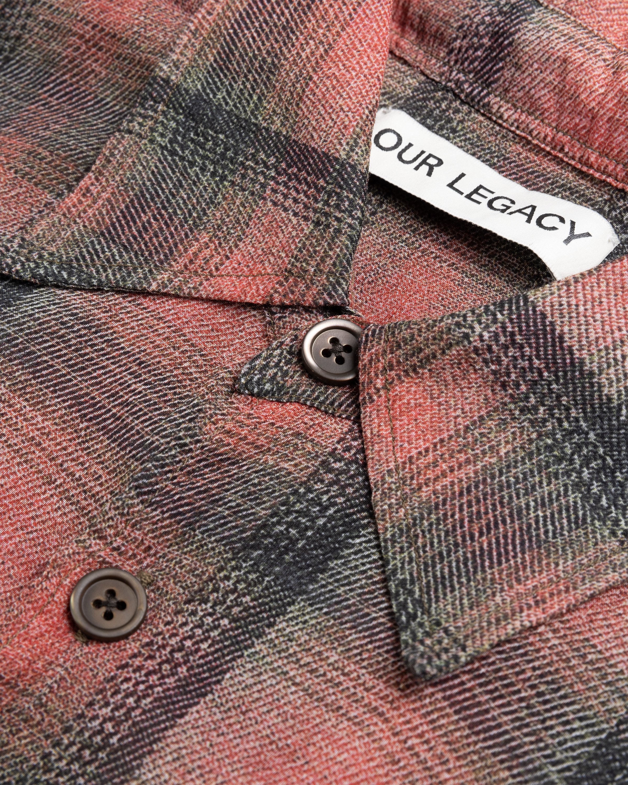 Our Legacy - Borrowed Shirt Big Lumbercheck Print - Clothing - Multi - Image 4