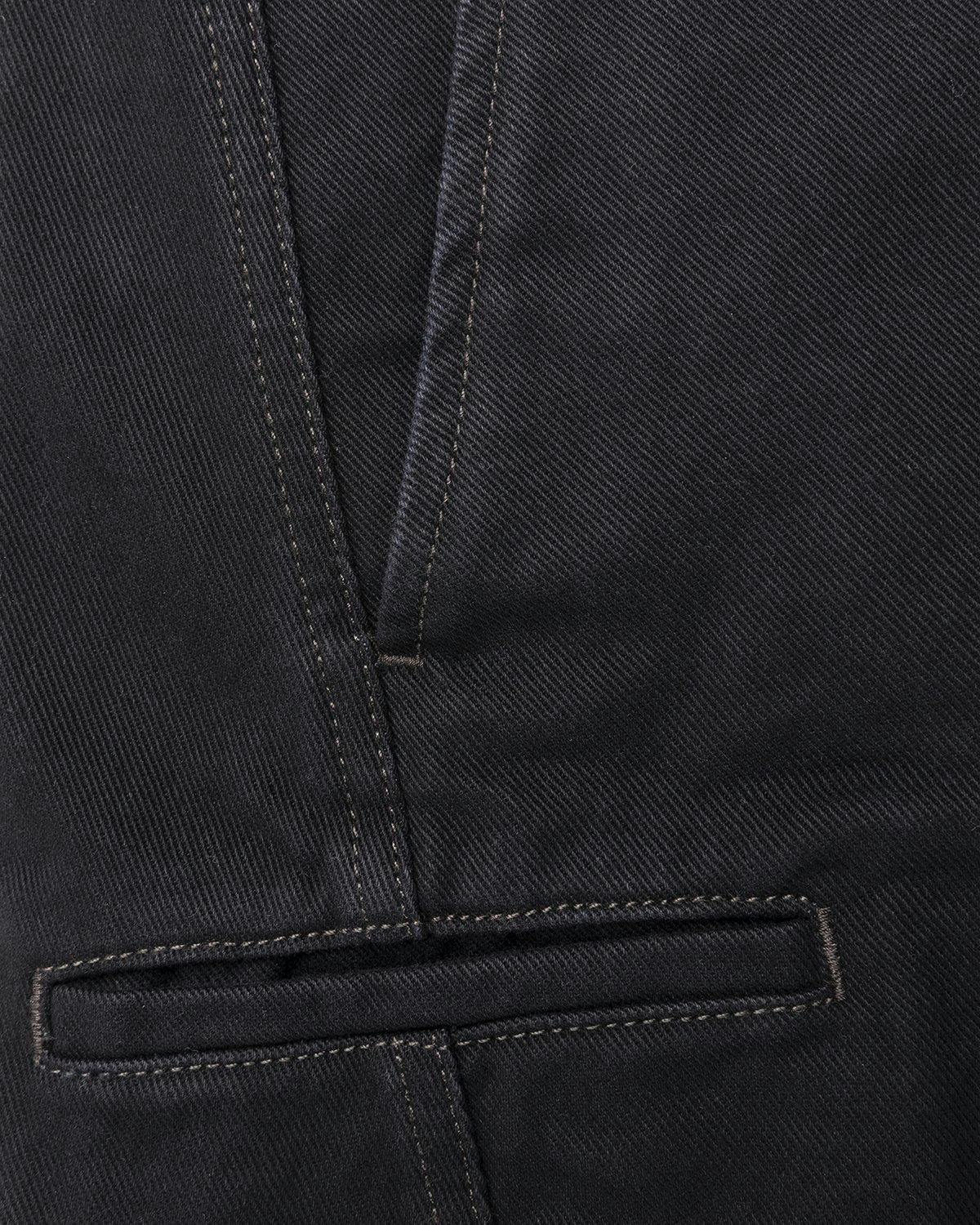 Lemaire - Rinsed Denim Twisted Pants Black - Clothing - Black - Image 5