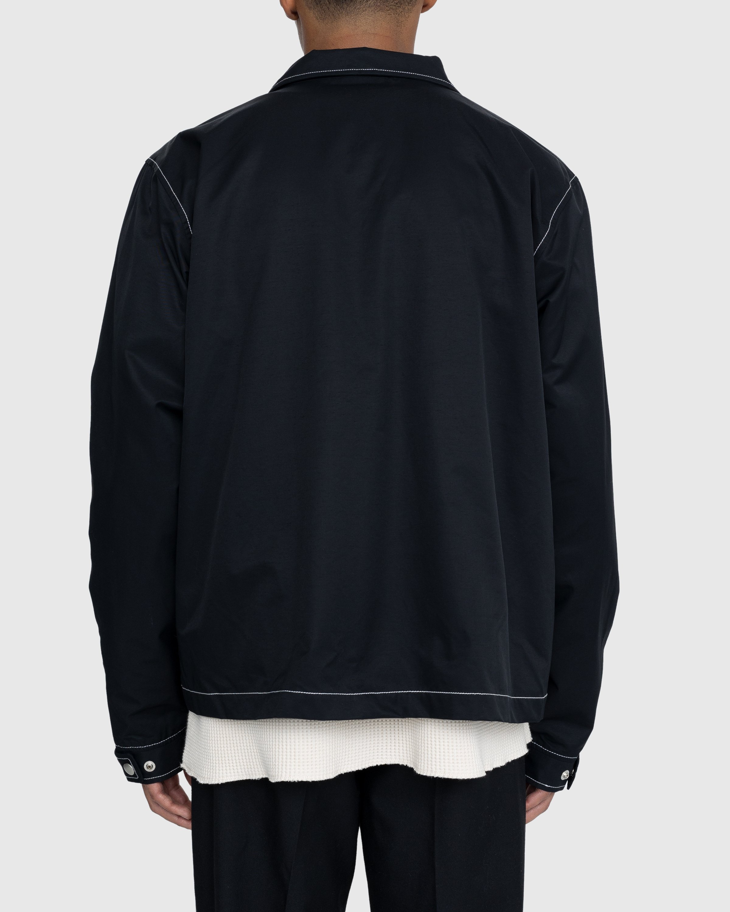 Highsnobiety - Brushed Nylon Jacket Black - Clothing - Black - Image 4