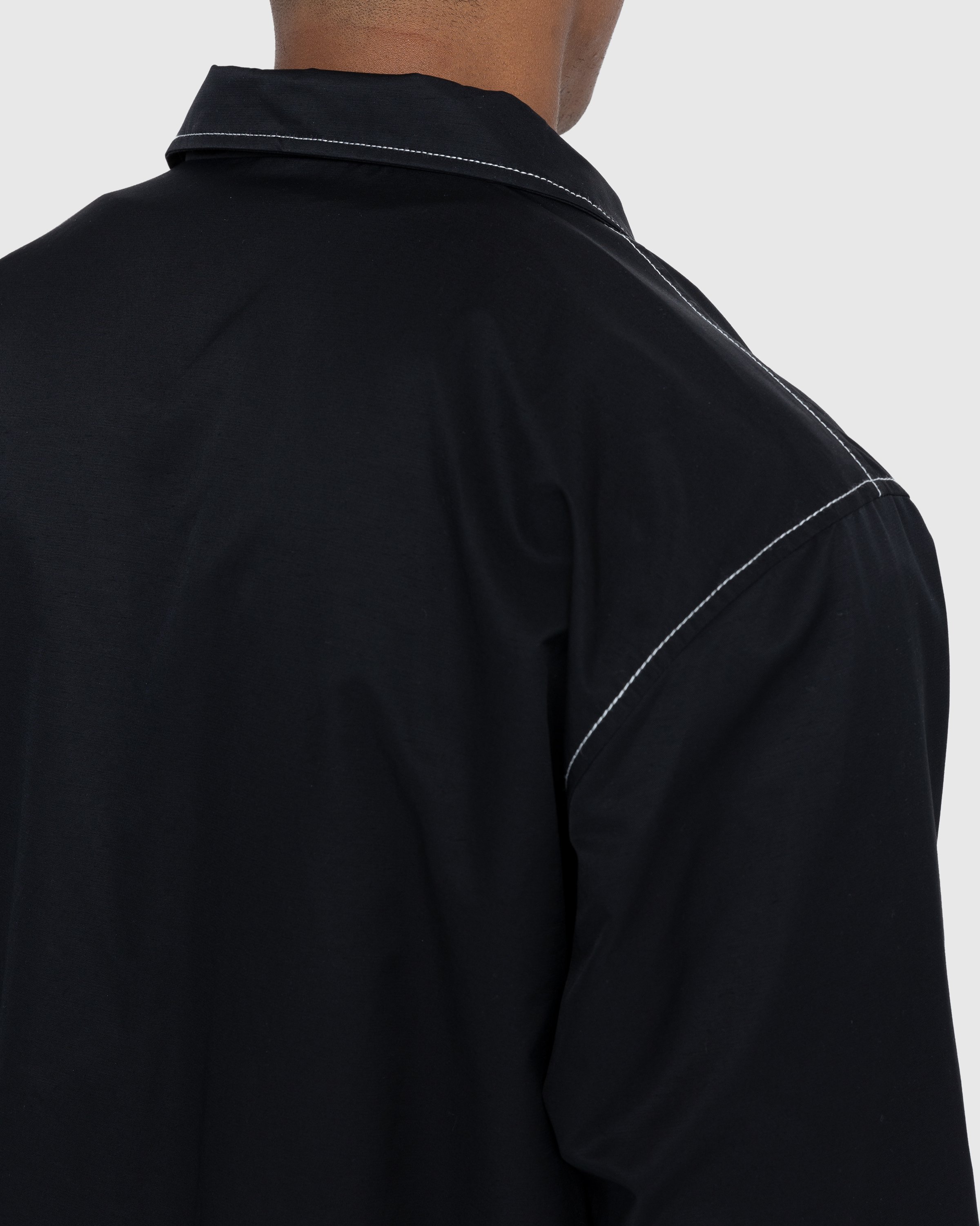 Highsnobiety - Brushed Nylon Jacket Black - Clothing - Black - Image 5