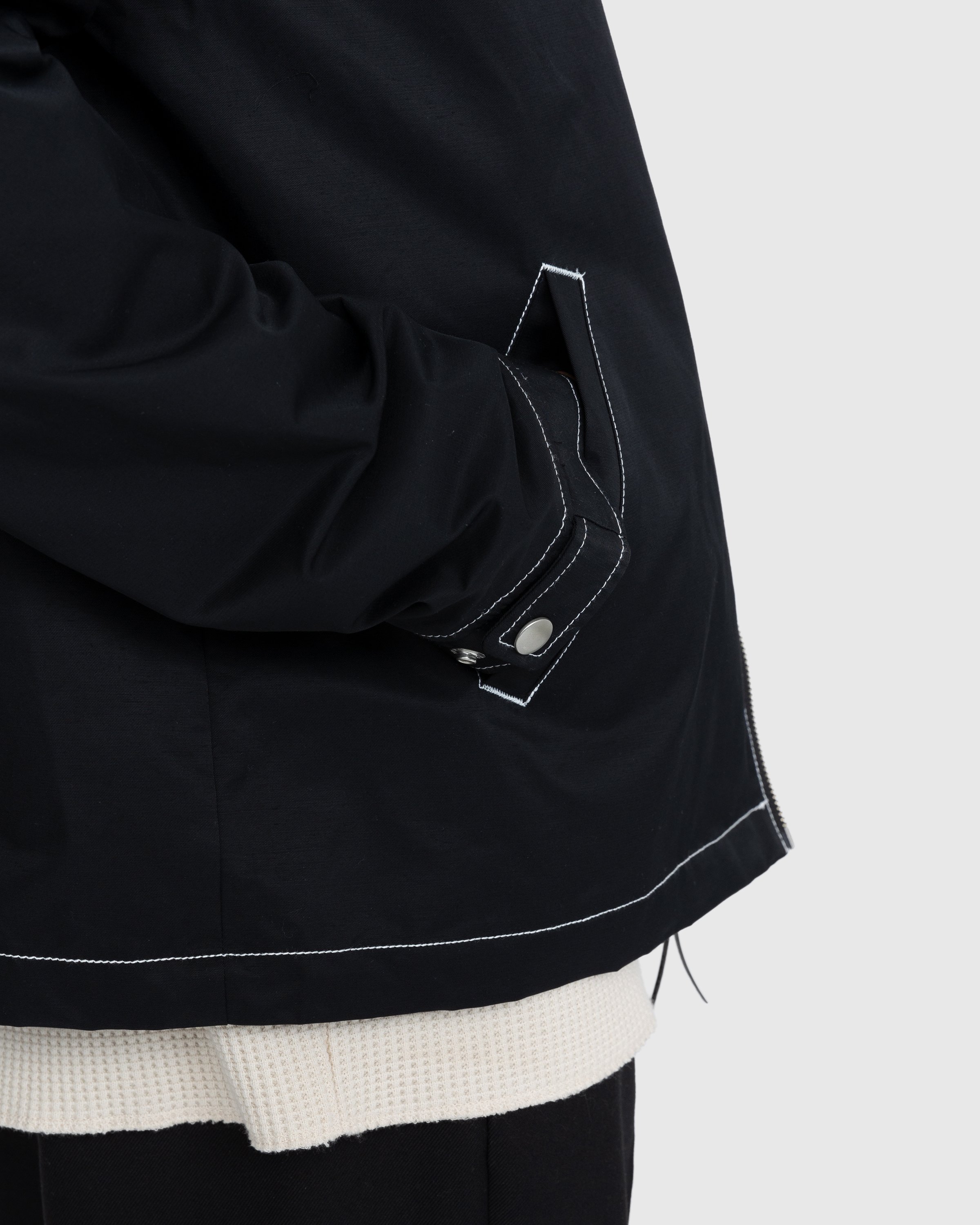 Highsnobiety - Brushed Nylon Jacket Black - Clothing - Black - Image 6