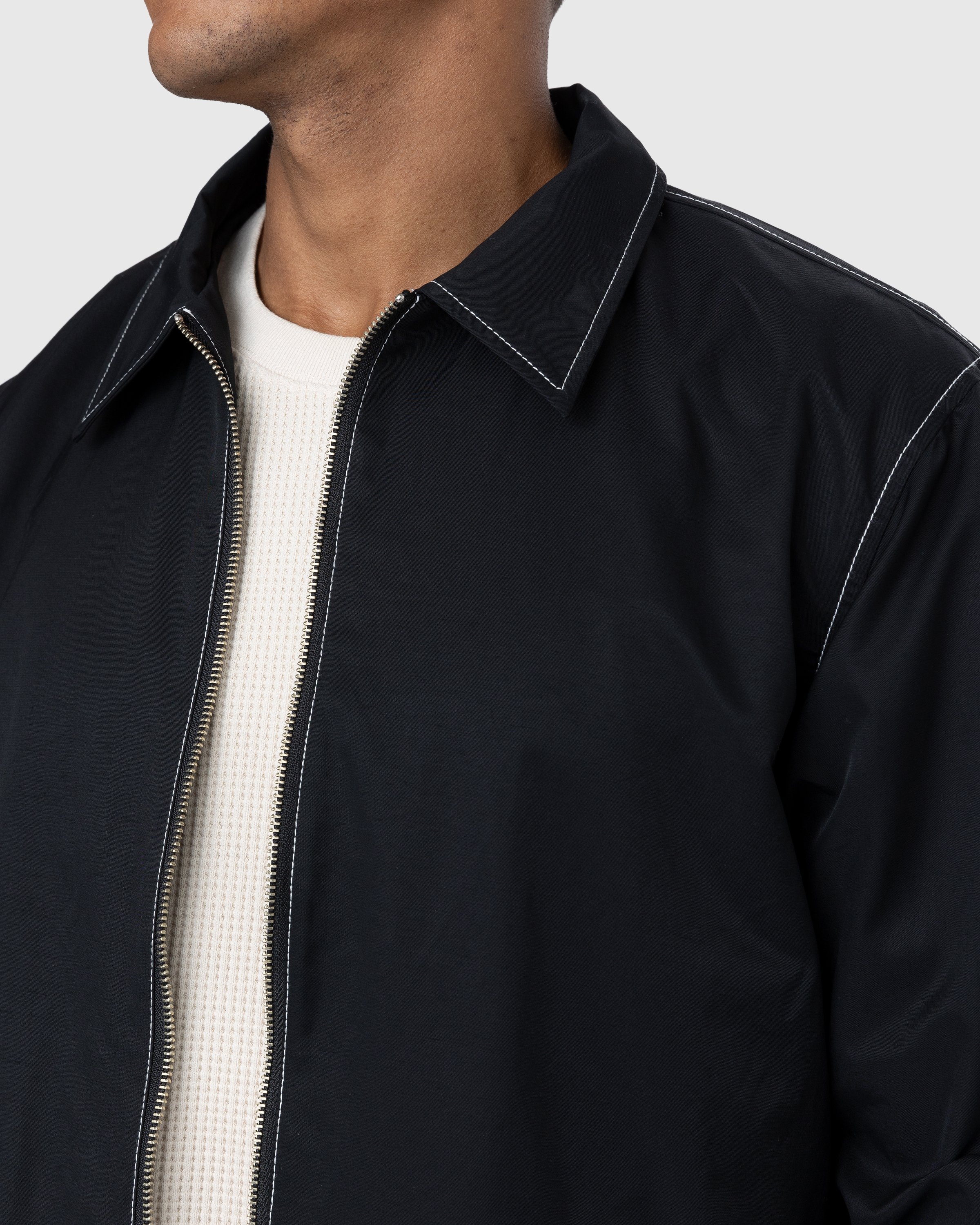 Highsnobiety - Brushed Nylon Jacket Black - Clothing - Black - Image 7