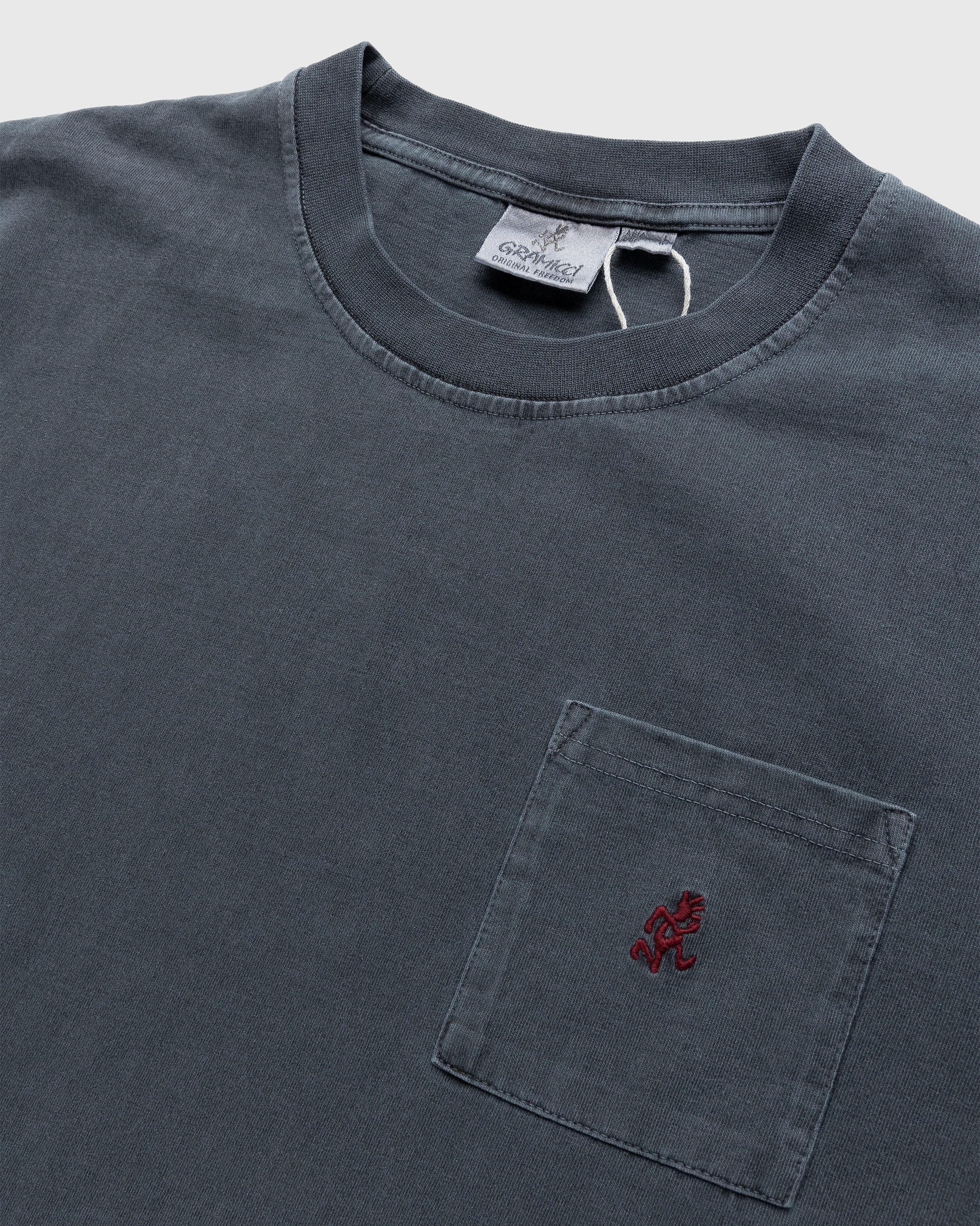 Gramicci - One Point Tee Grey Pigment - Clothing - Grey - Image 3