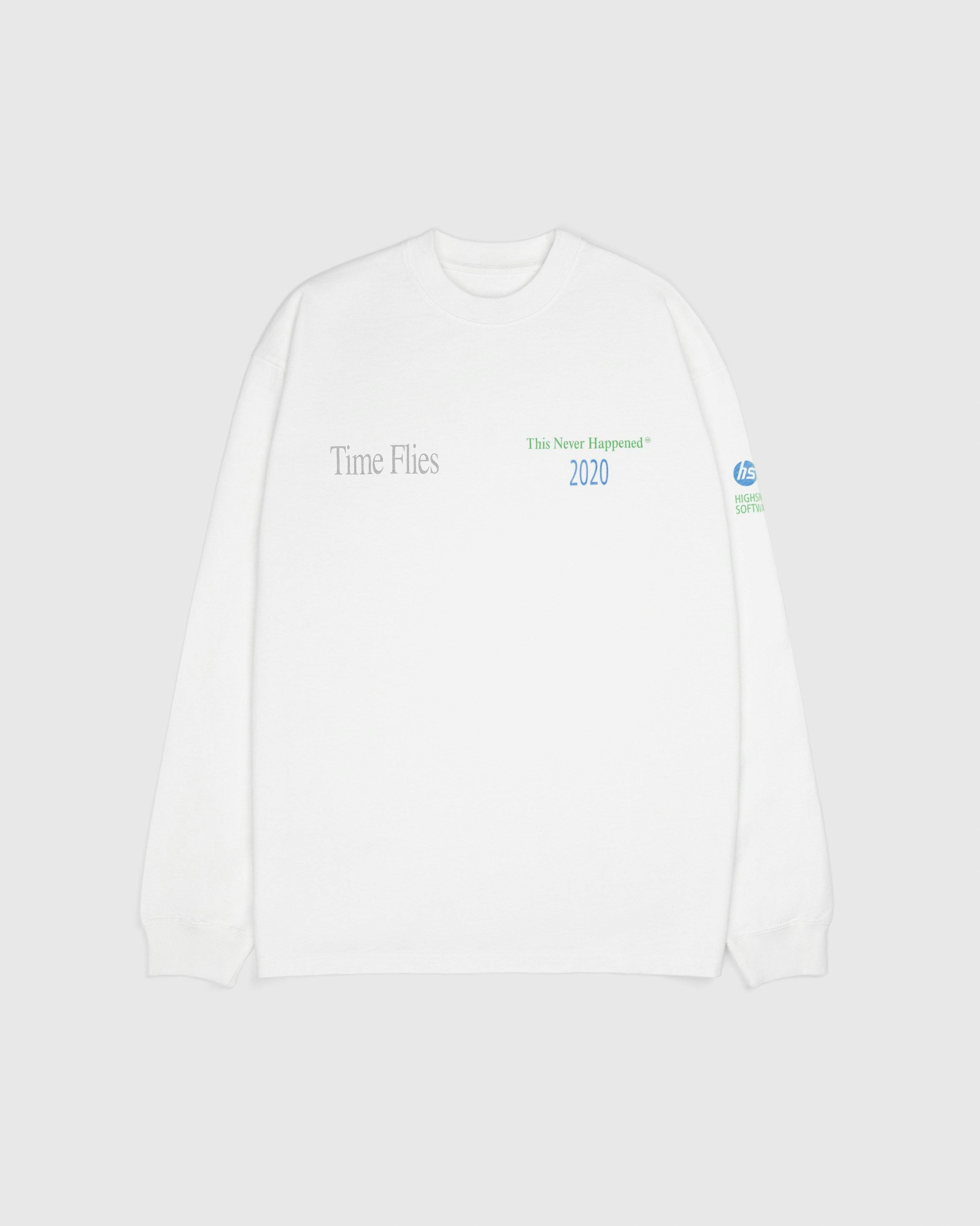 Highsnobiety - This Never Happened Tech Convention T-Shirt White - Clothing - White - Image 2