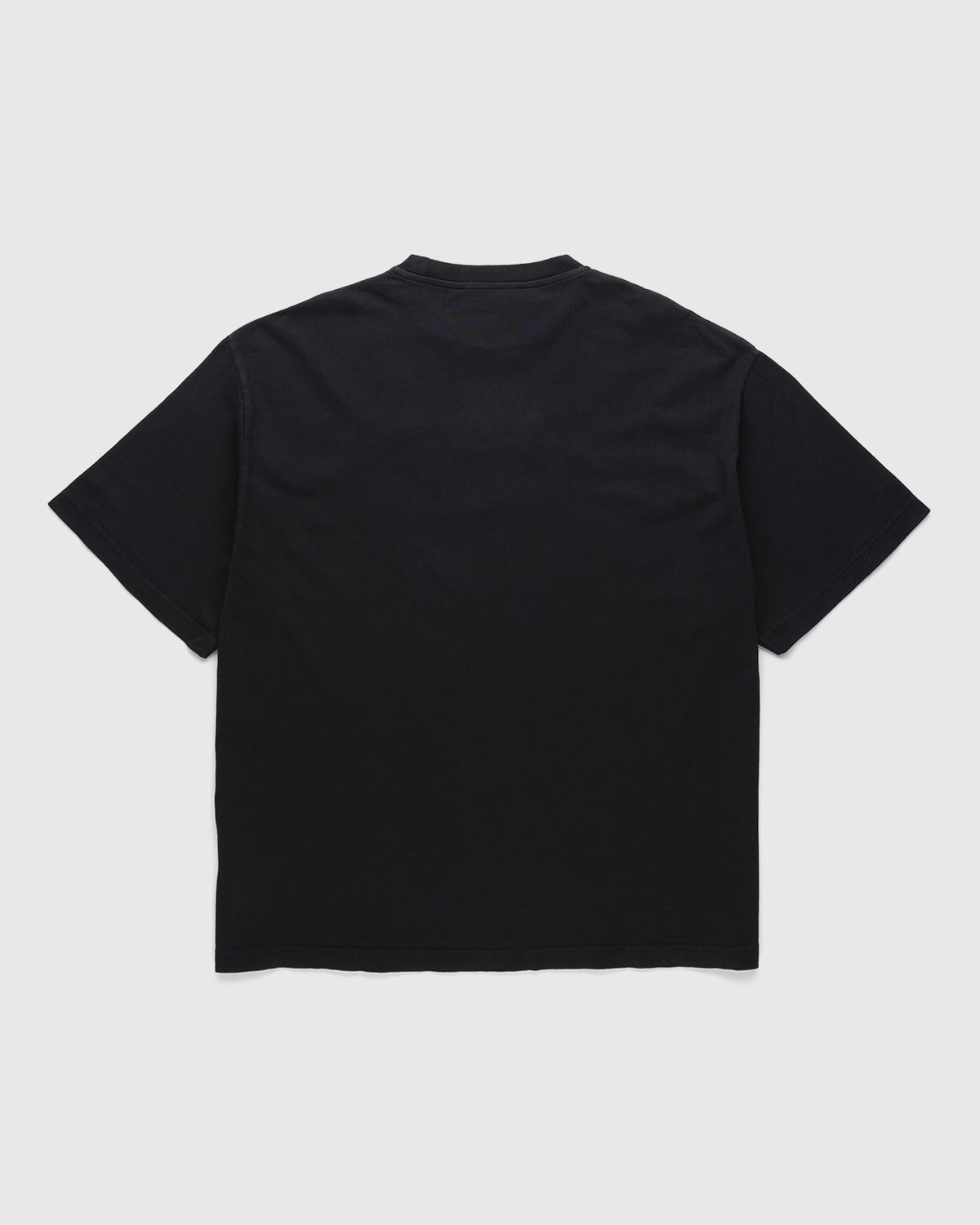Acne Studios - Cotton Logo T-Shirt Black - Clothing - Black - Image 2