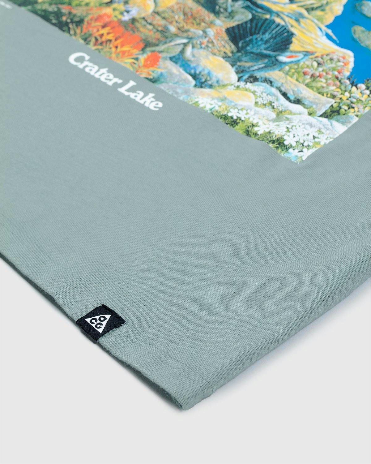 Nike ACG - M NRG ACG SS Crater Lake Tee Green - Clothing - Green - Image 4