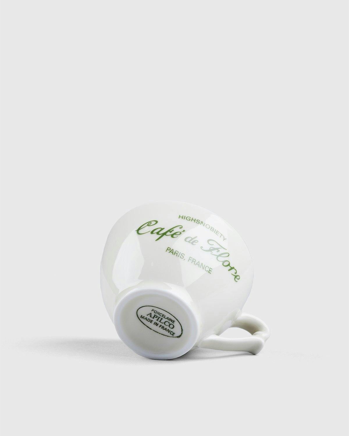 Highsnobiety - Café De Flore Espresso Cup - Lifestyle - White - Image 3