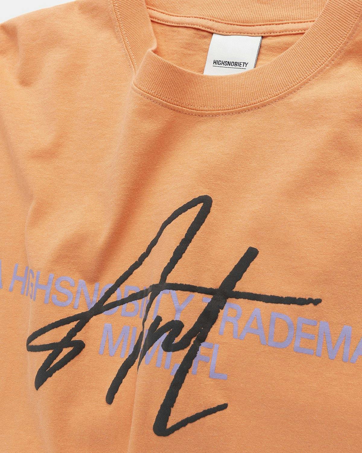 Highsnobiety - HIGHArt T-Shirt Miami Orange - Clothing - Orange - Image 5