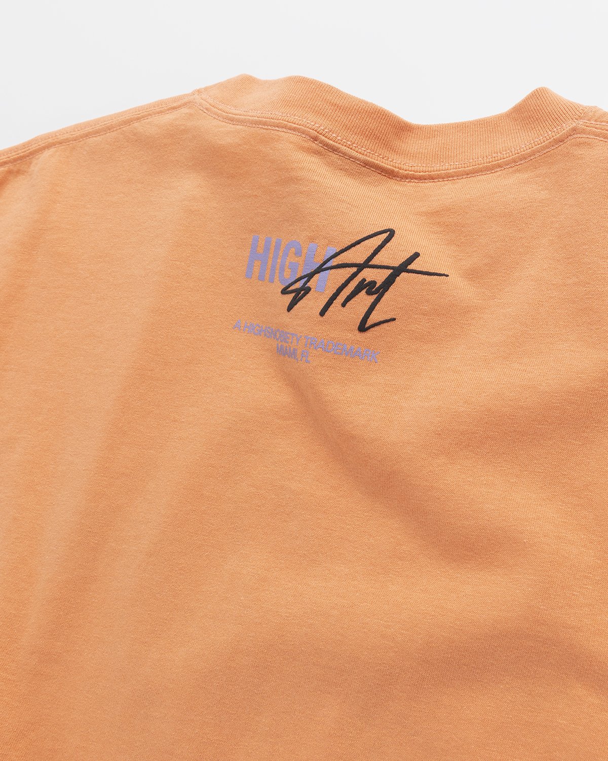 Highsnobiety - HIGHArt T-Shirt Miami Orange - Clothing - Orange - Image 3