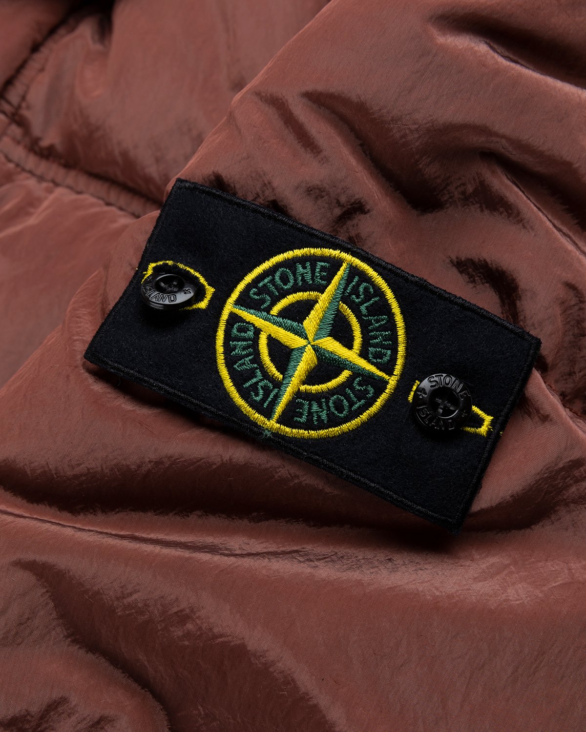 Stone Island - Real Down Jacket Brick Red - Clothing - Red - Image 5