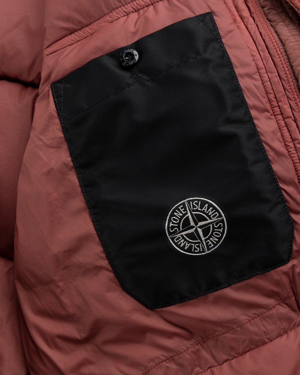 Stone Island - Real Down Jacket Brick Red - Clothing - Red - Image 3