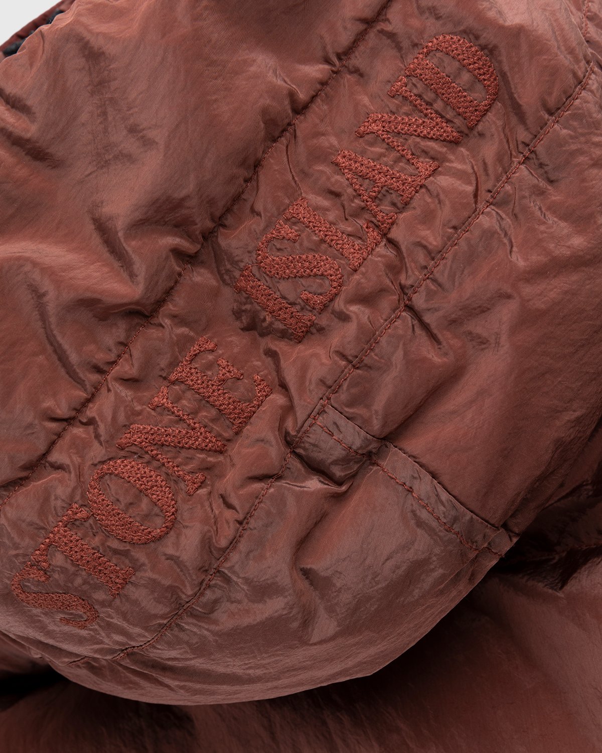 Stone Island - Real Down Jacket Brick Red - Clothing - Red - Image 7