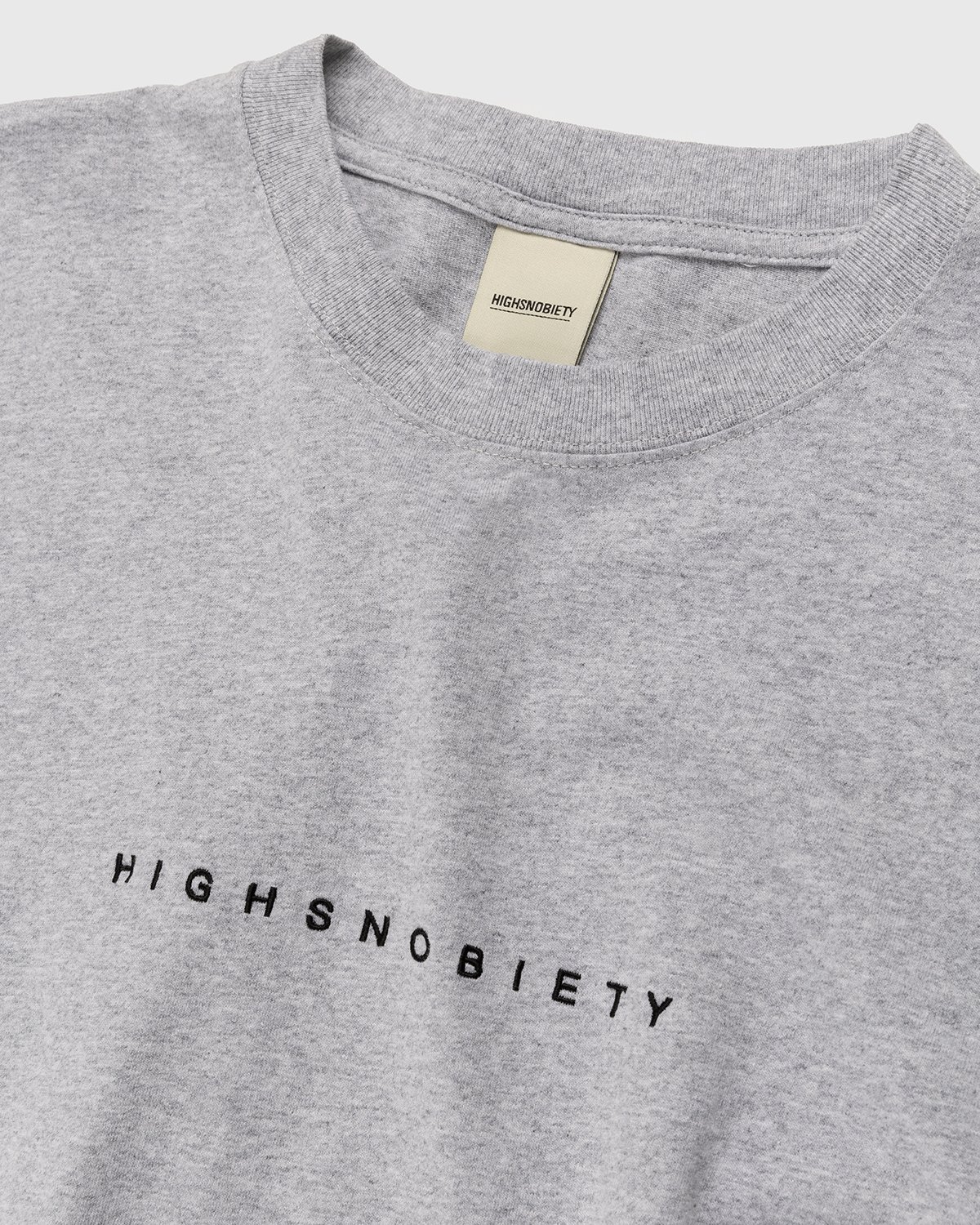 Highsnobiety - Staples T-Shirt Heather Grey - Clothing - Grey - Image 3