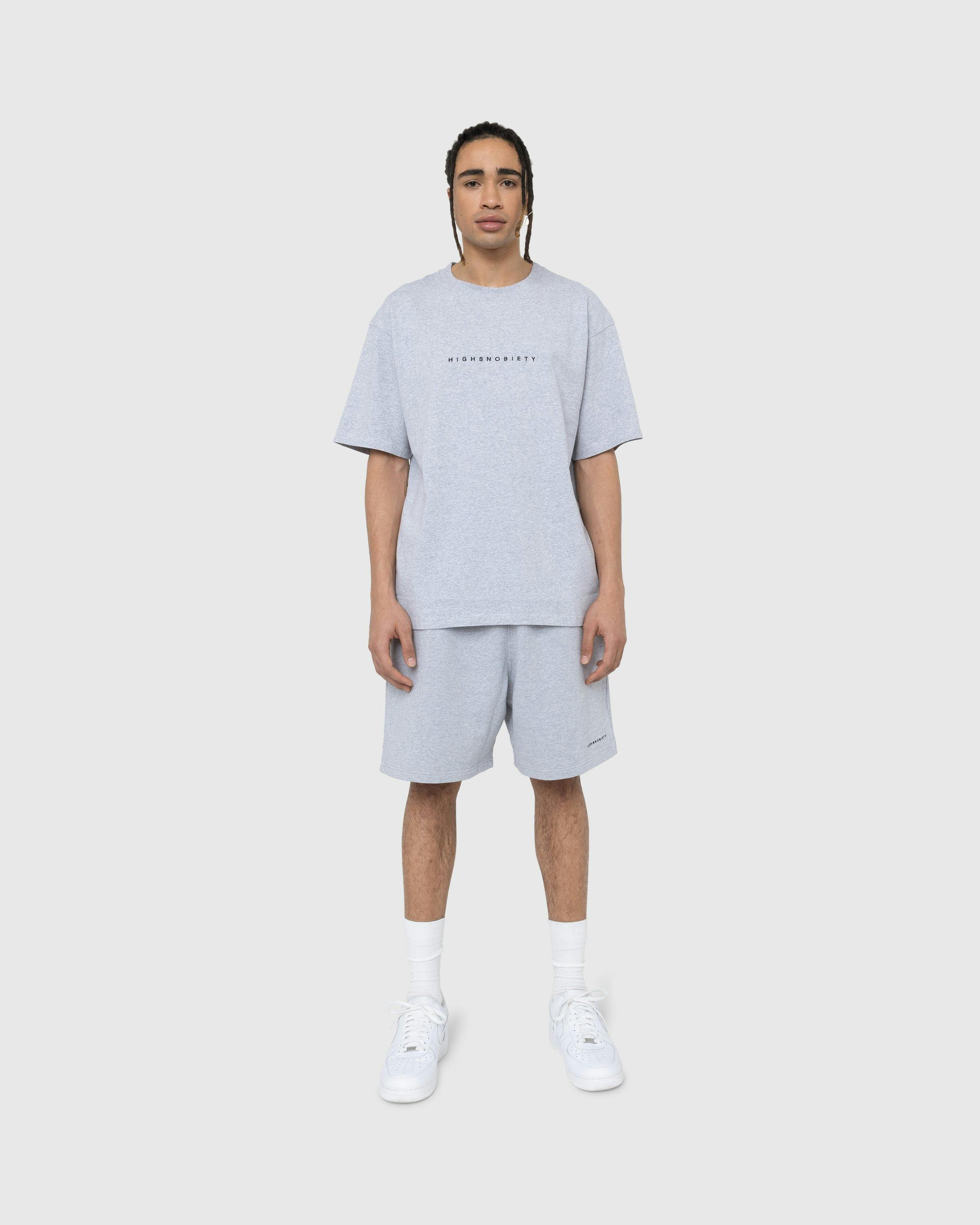 Highsnobiety - Staples T-Shirt Heather Grey - Clothing - Grey - Image 5