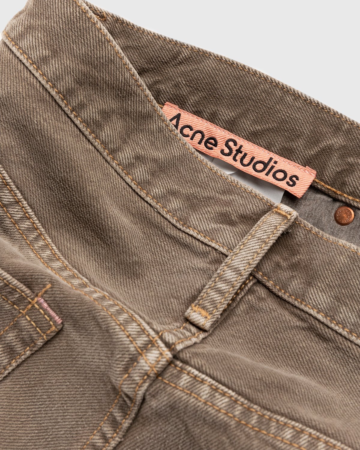 Acne Studios - 1996 Dust Devil Jeans Beige - Clothing - Beige - Image 5