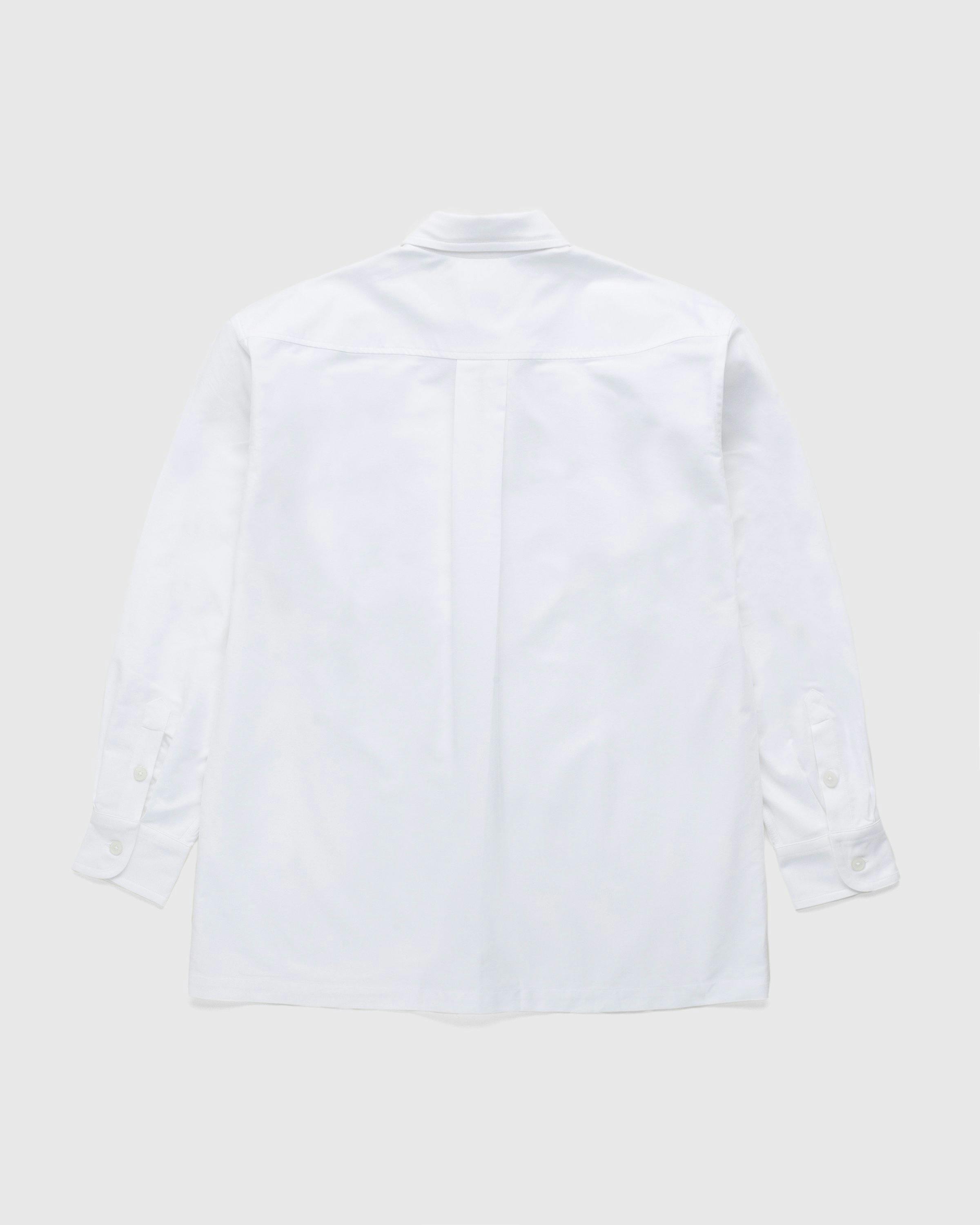 Kenzo - Boke Flower Crest Overshirt White - Clothing - White - Image 2