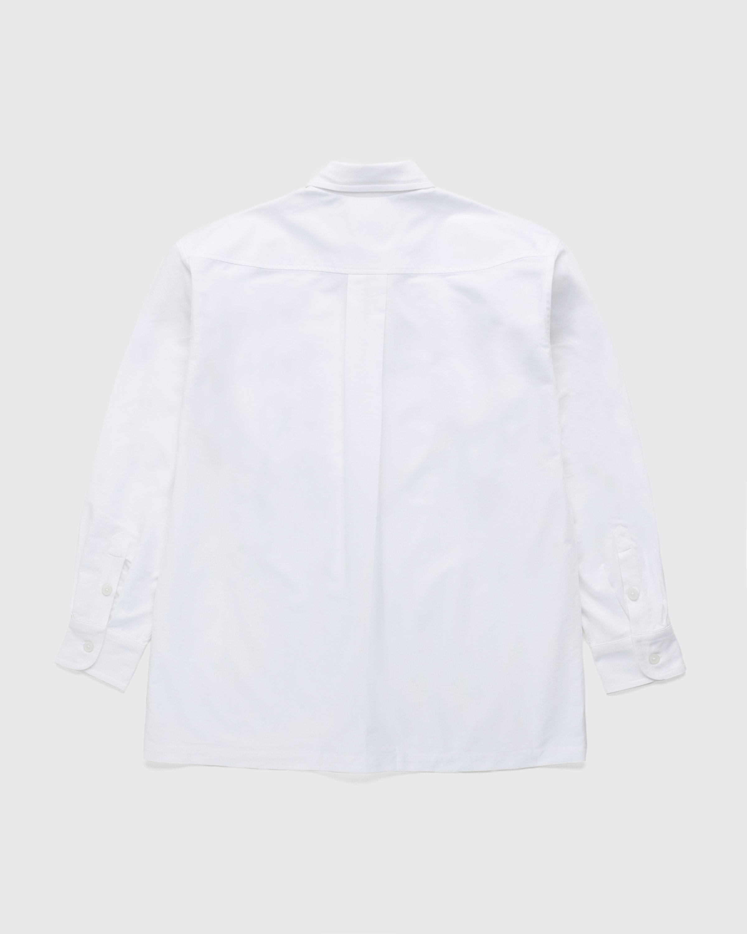 Kenzo - Boke Flower Crest Overshirt White - Clothing - White - Image 2