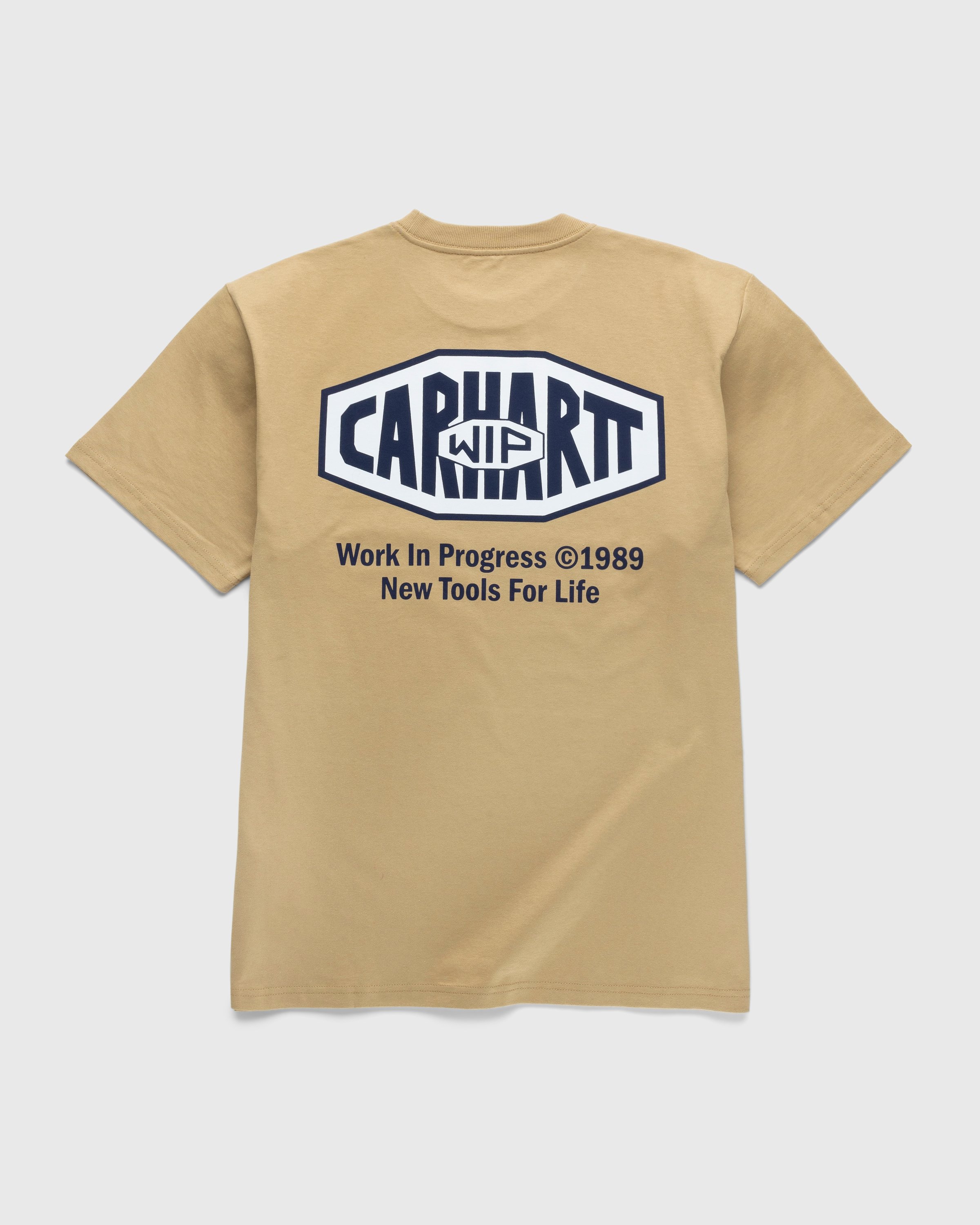 Carhartt WIP - New Tools T-Shirt Brown - Clothing - Beige - Image 2