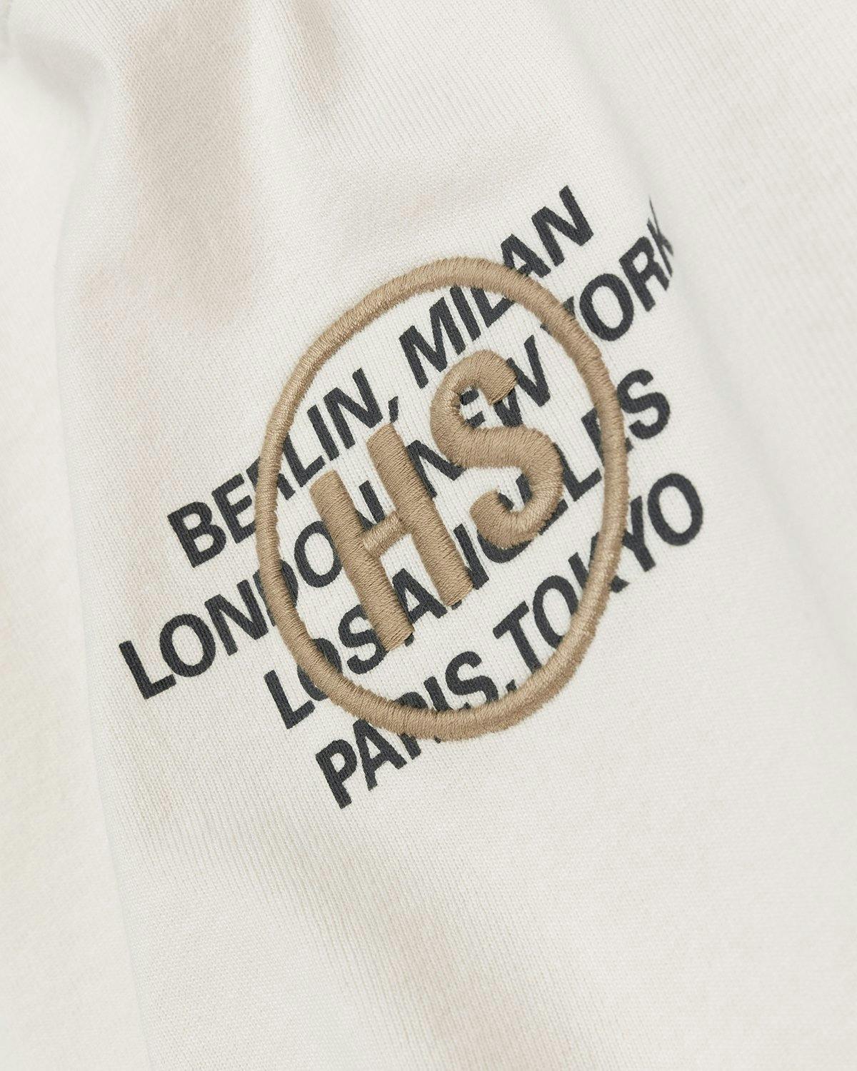 Highsnobiety - Logo T-Shirt Natural - Clothing - Beige - Image 4