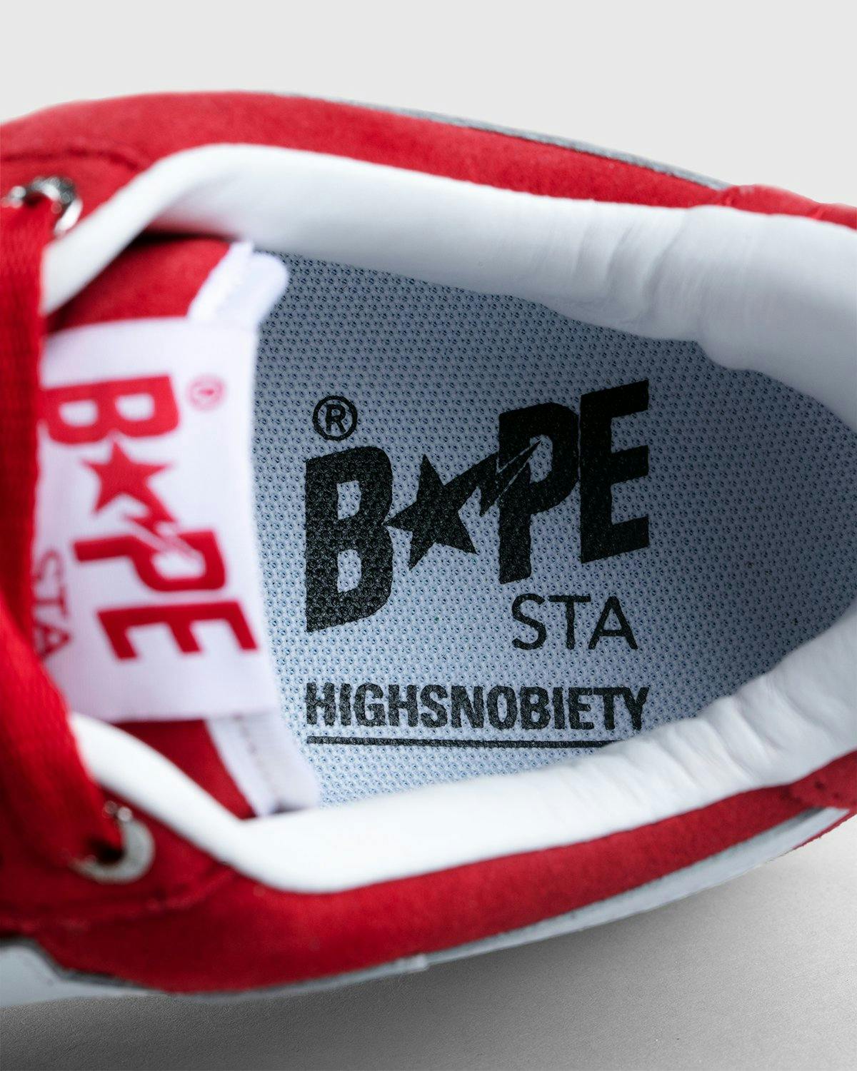 BAPE x Highsnobiety - BAPE STA Red - Footwear - Red - Image 8