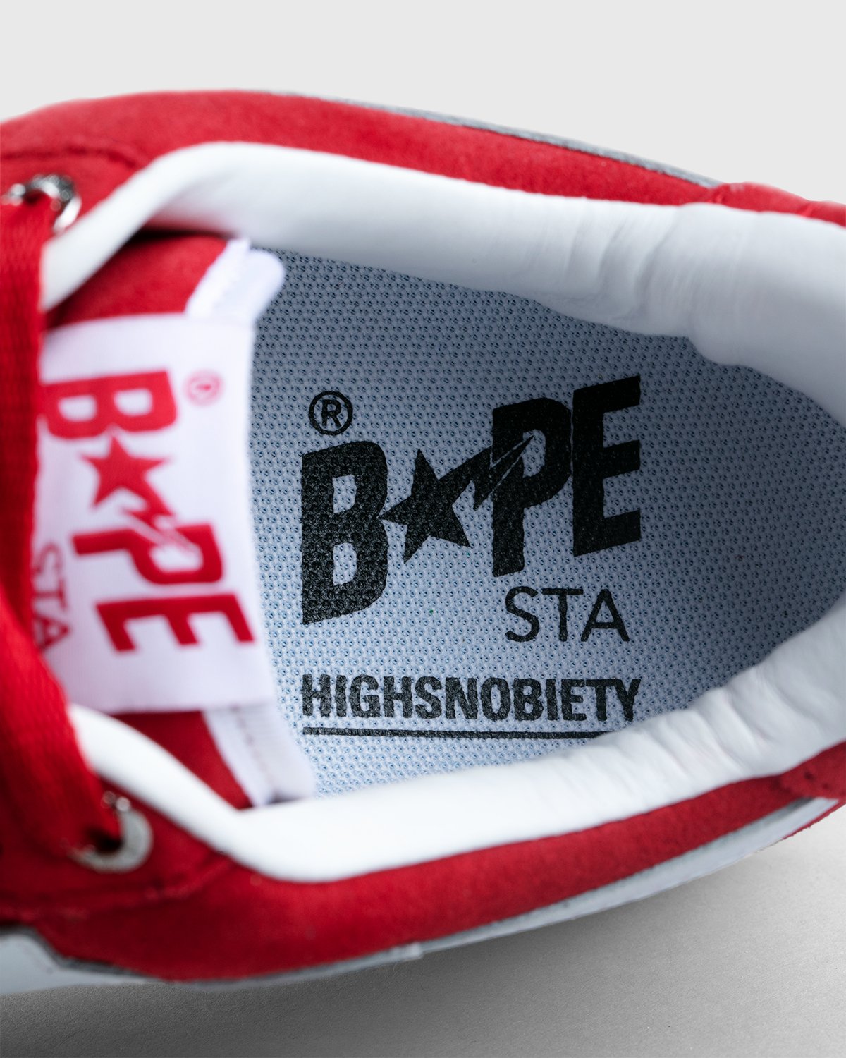 BAPE x Highsnobiety - BAPE STA Red - Footwear - Red - Image 8