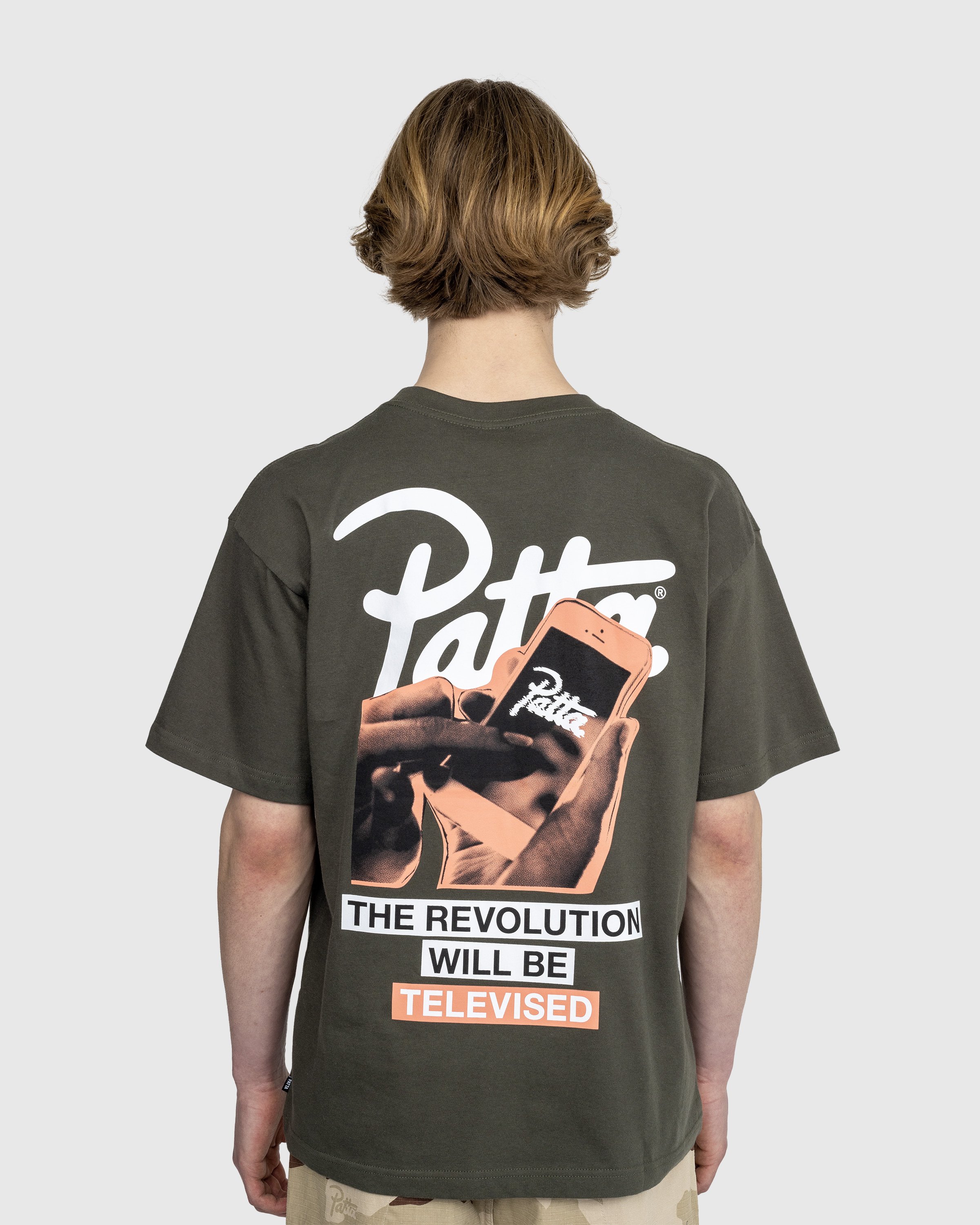 Patta - Revolution T-Shirt - Clothing - Grey - Image 4
