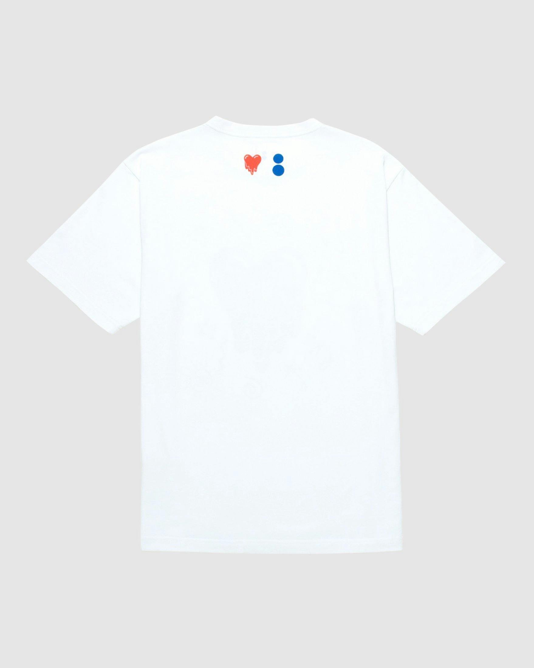 Colette Mon Amour - EU White Heart T-Shirt - Clothing - White - Image 2