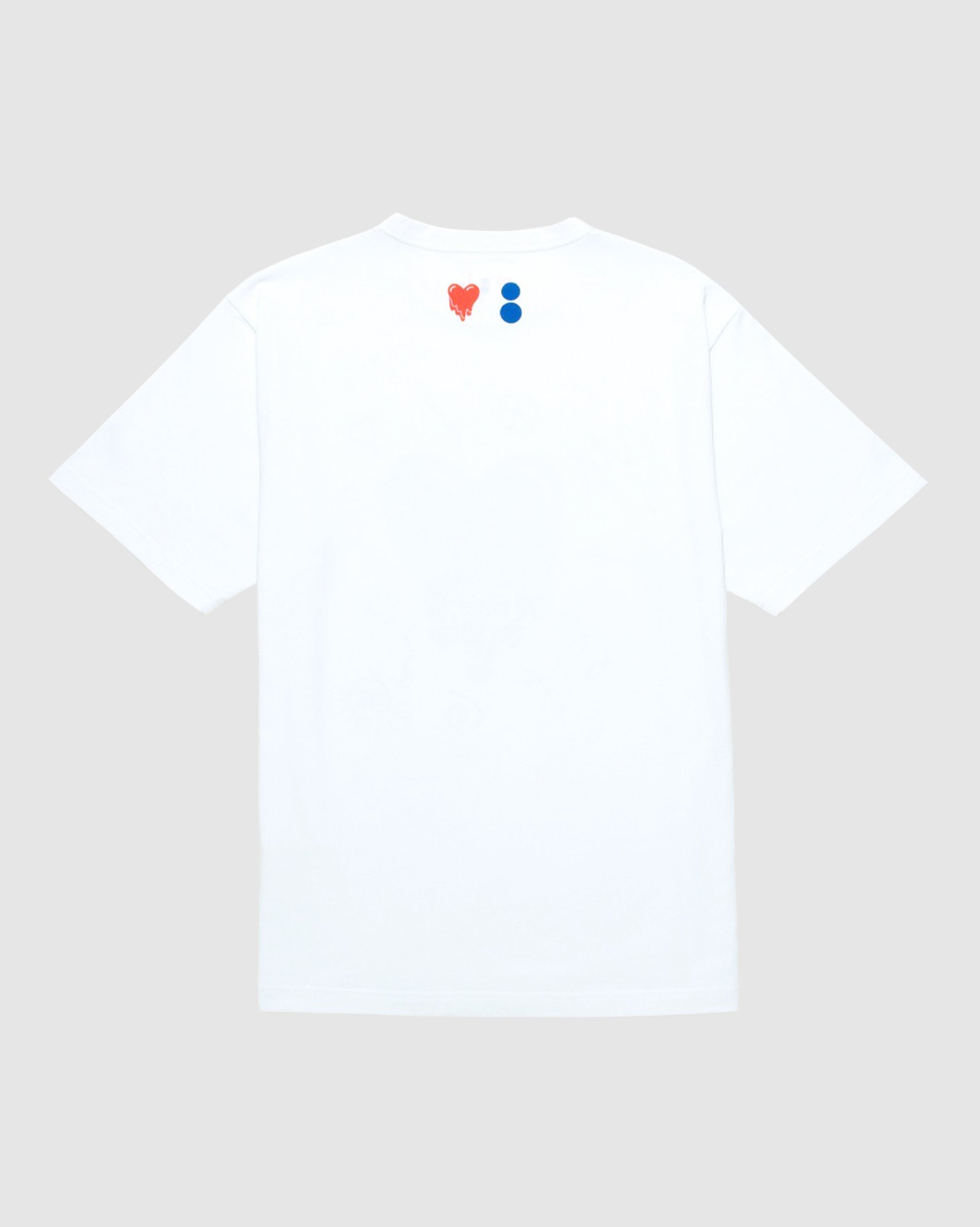 Colette Mon Amour - EU White Heart T-Shirt - Clothing - White - Image 2