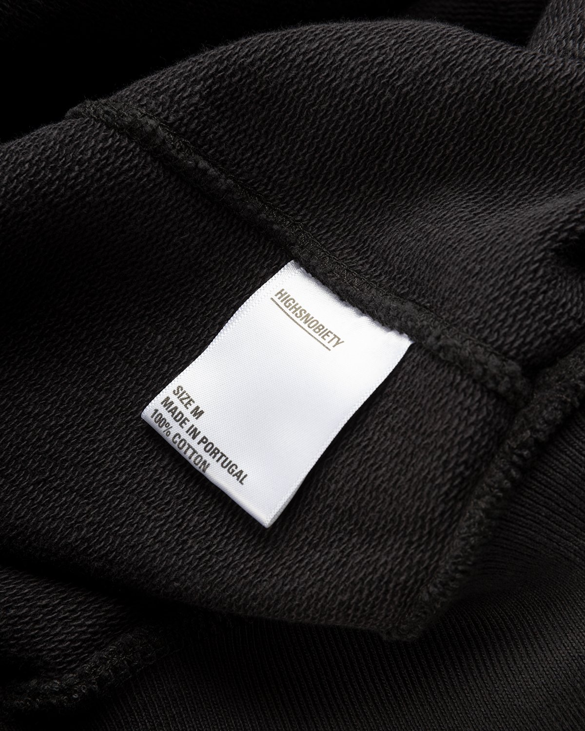 Highsnobiety - Logo Hoodie Black - Clothing - Black - Image 6