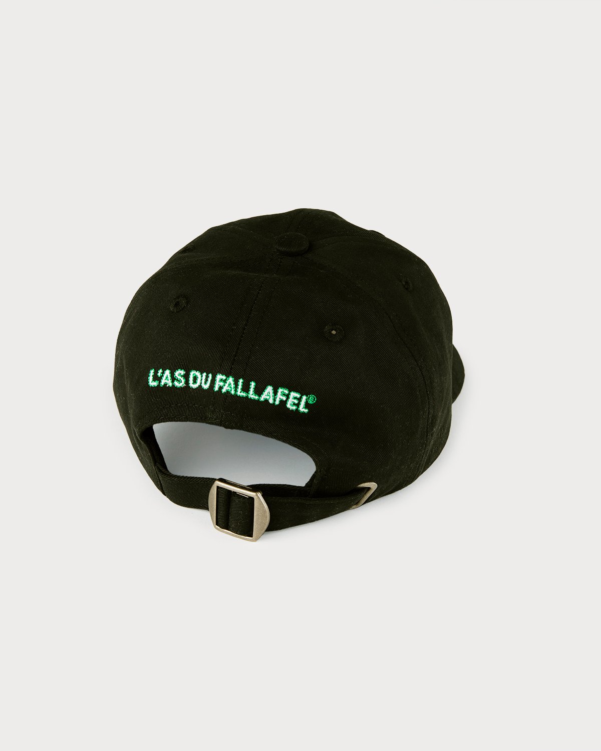 Highsnobiety - L'as du fallafel Logo Cap Black - Accessories - Black - Image 3