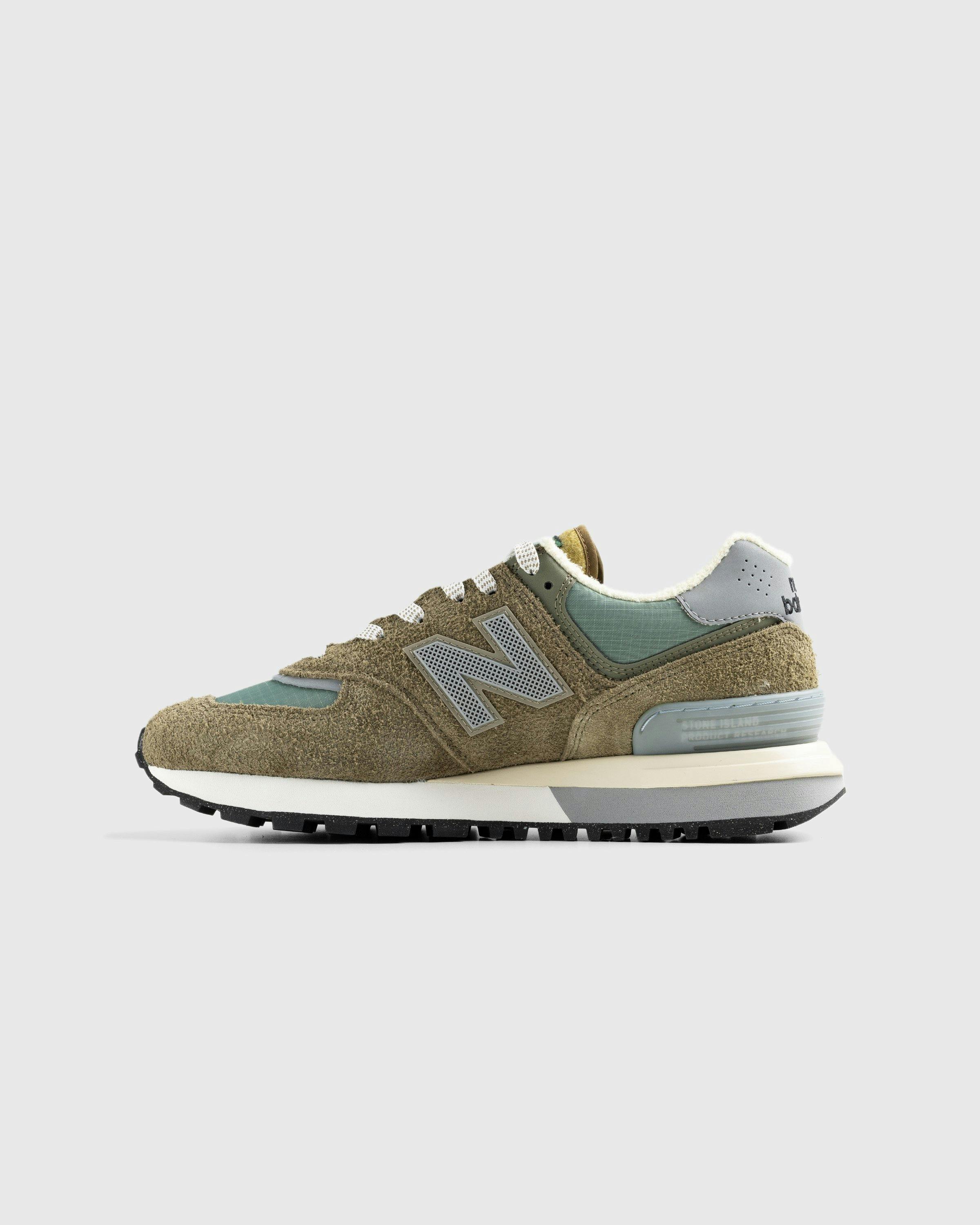 New Balance x Stone Island - 574 Legacy Green - Footwear - Green - Image 2