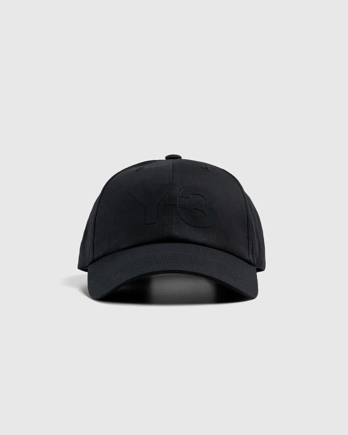 Y-3 - Logo Cap Black - Accessories - Black - Image 2